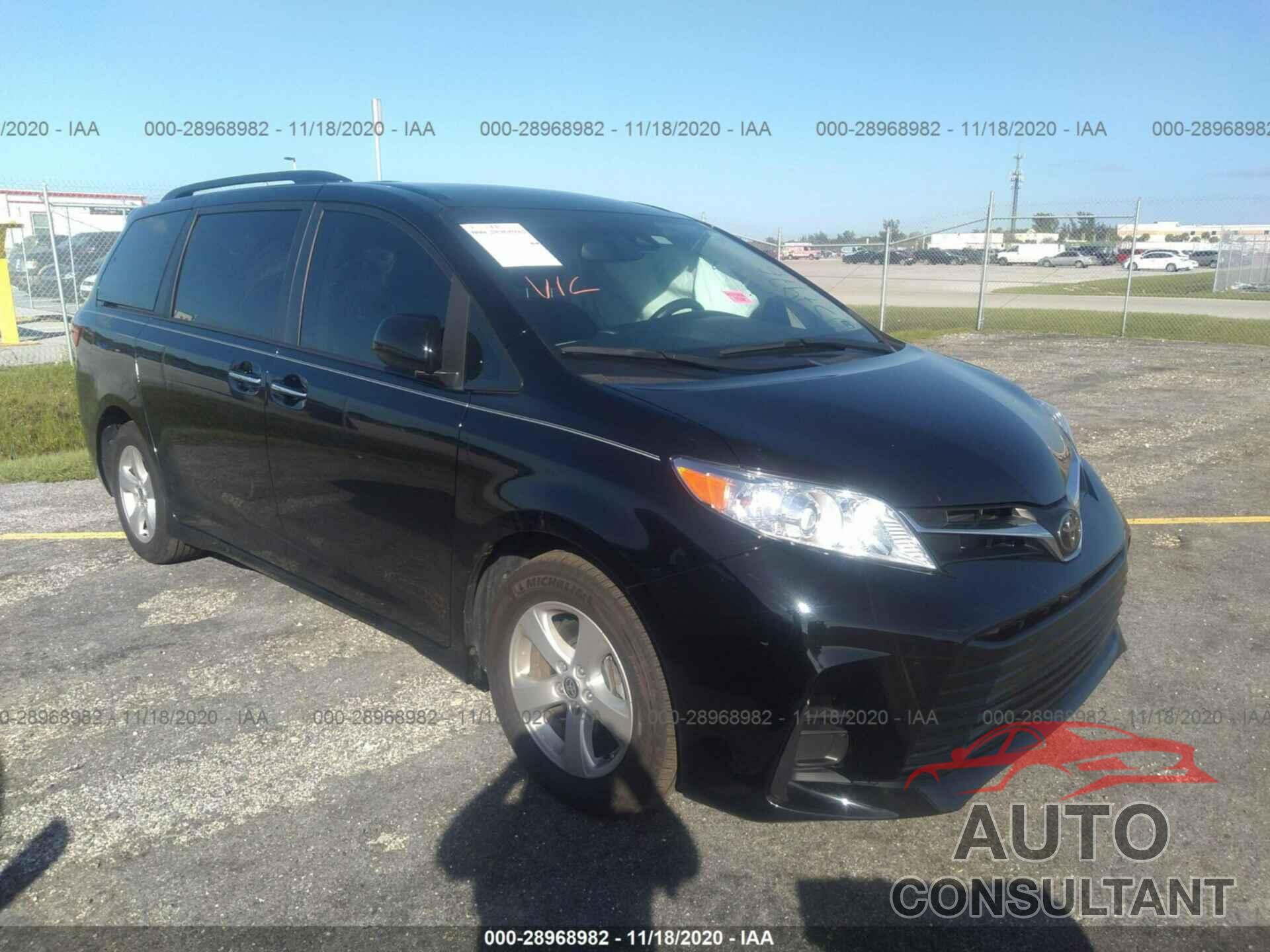 TOYOTA SIENNA 2020 - 5TDKZ3DC3LS057976