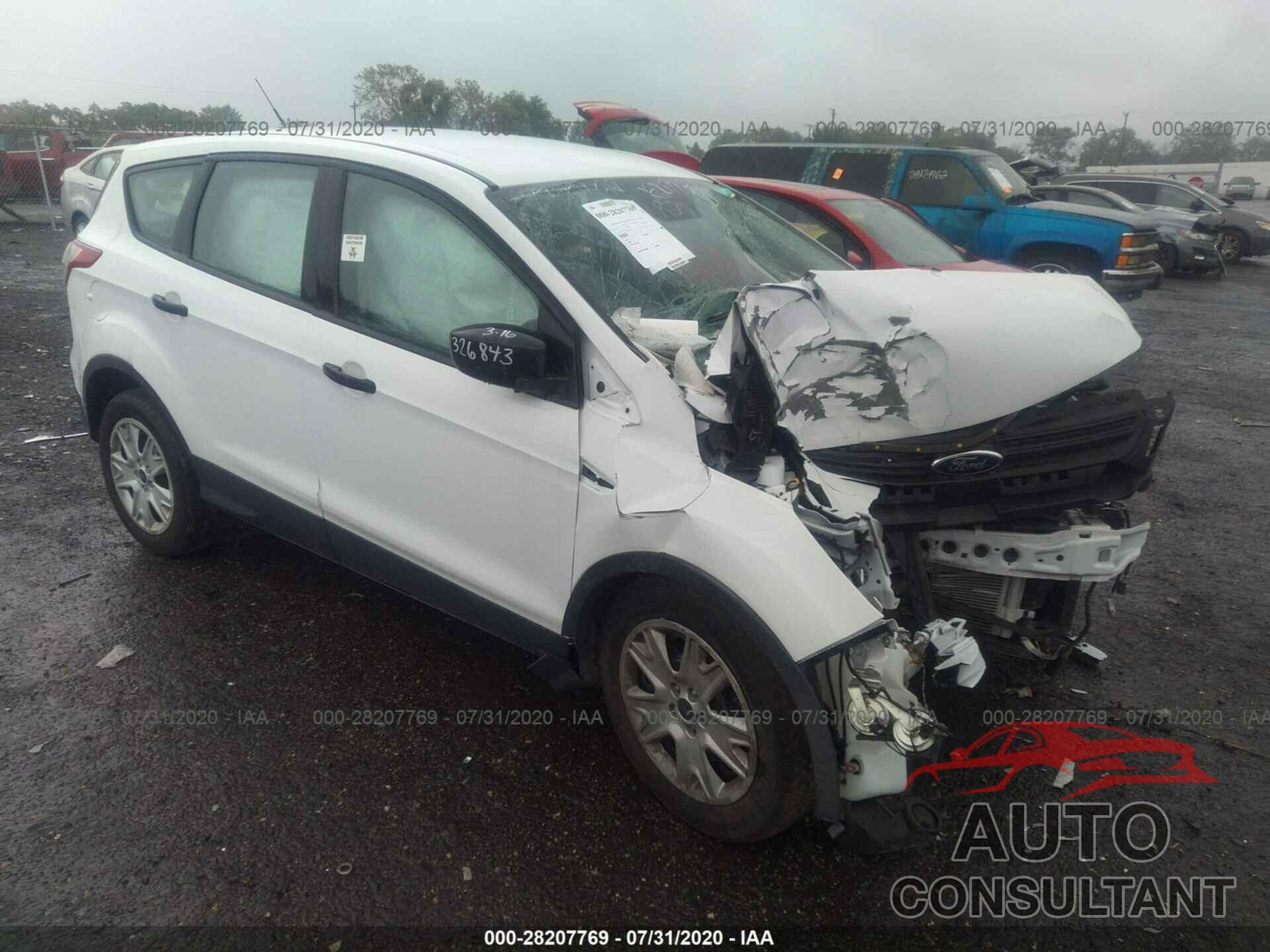 FORD ESCAPE 2016 - 1FMCU0F7XGUB53716