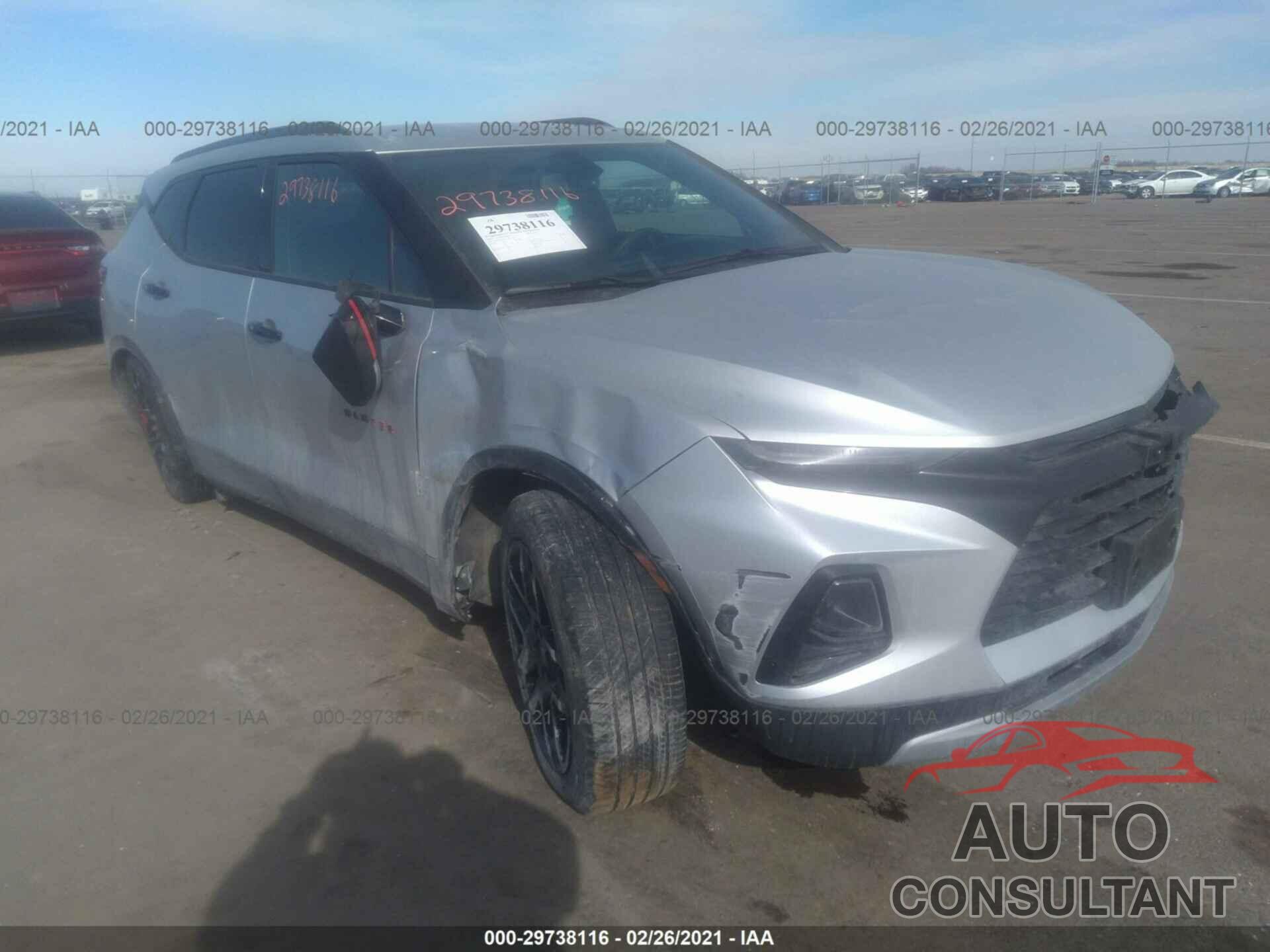 CHEVROLET BLAZER 2020 - 3GNKBCR4XLS707704