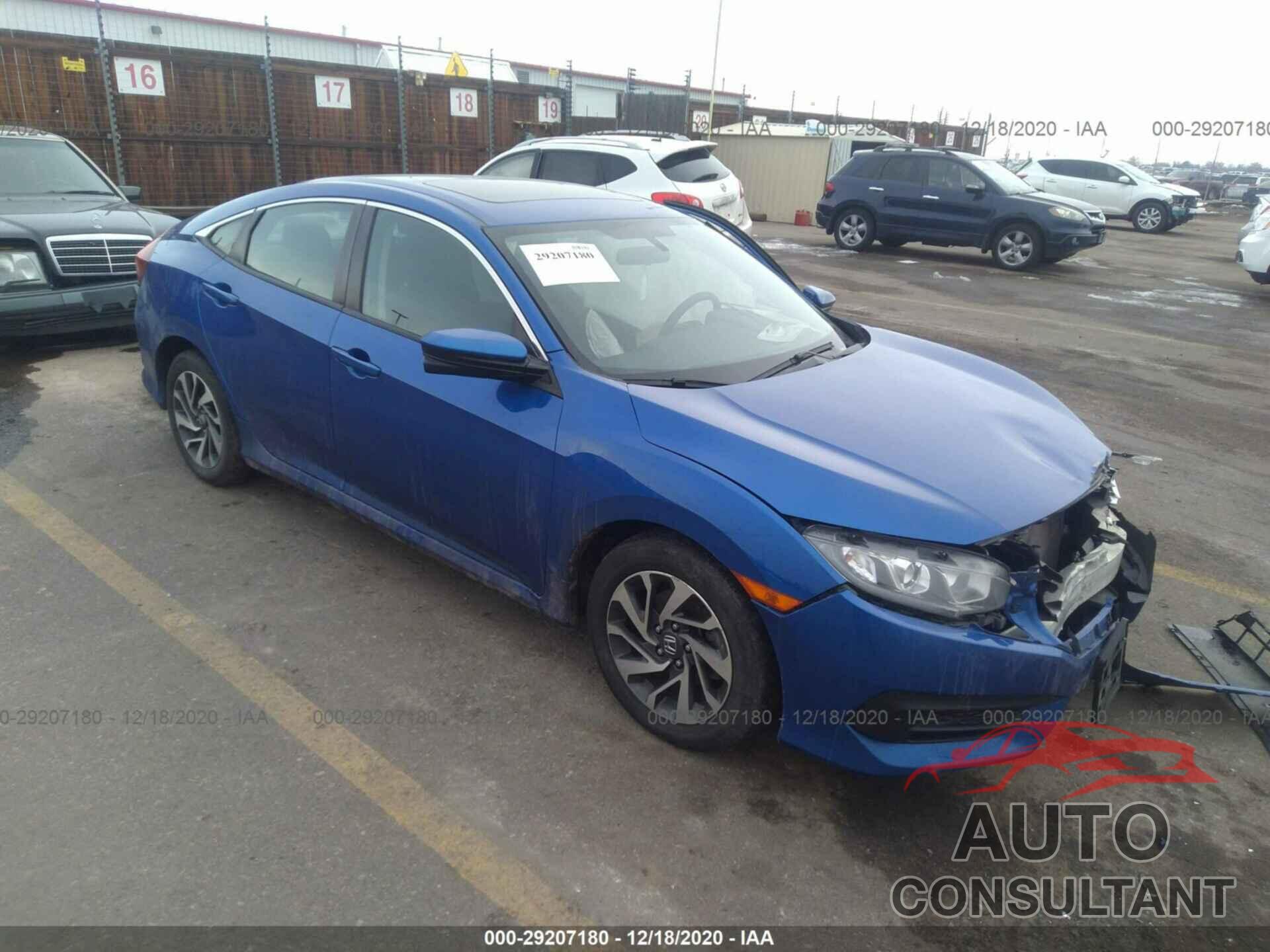 HONDA CIVIC SEDAN 2016 - 19XFC2F79GE096956