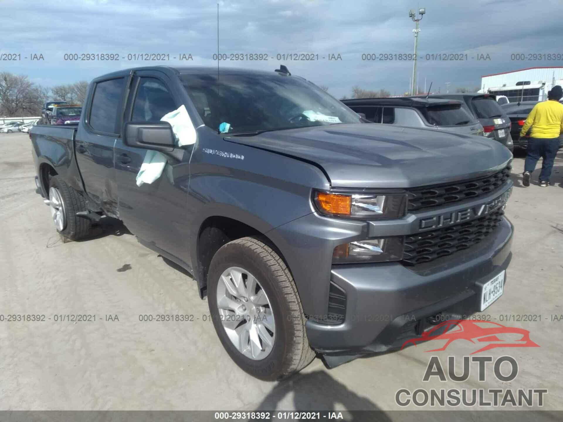 CHEVROLET SILVERADO 1500 2020 - 1GCPWBEH4LZ347547