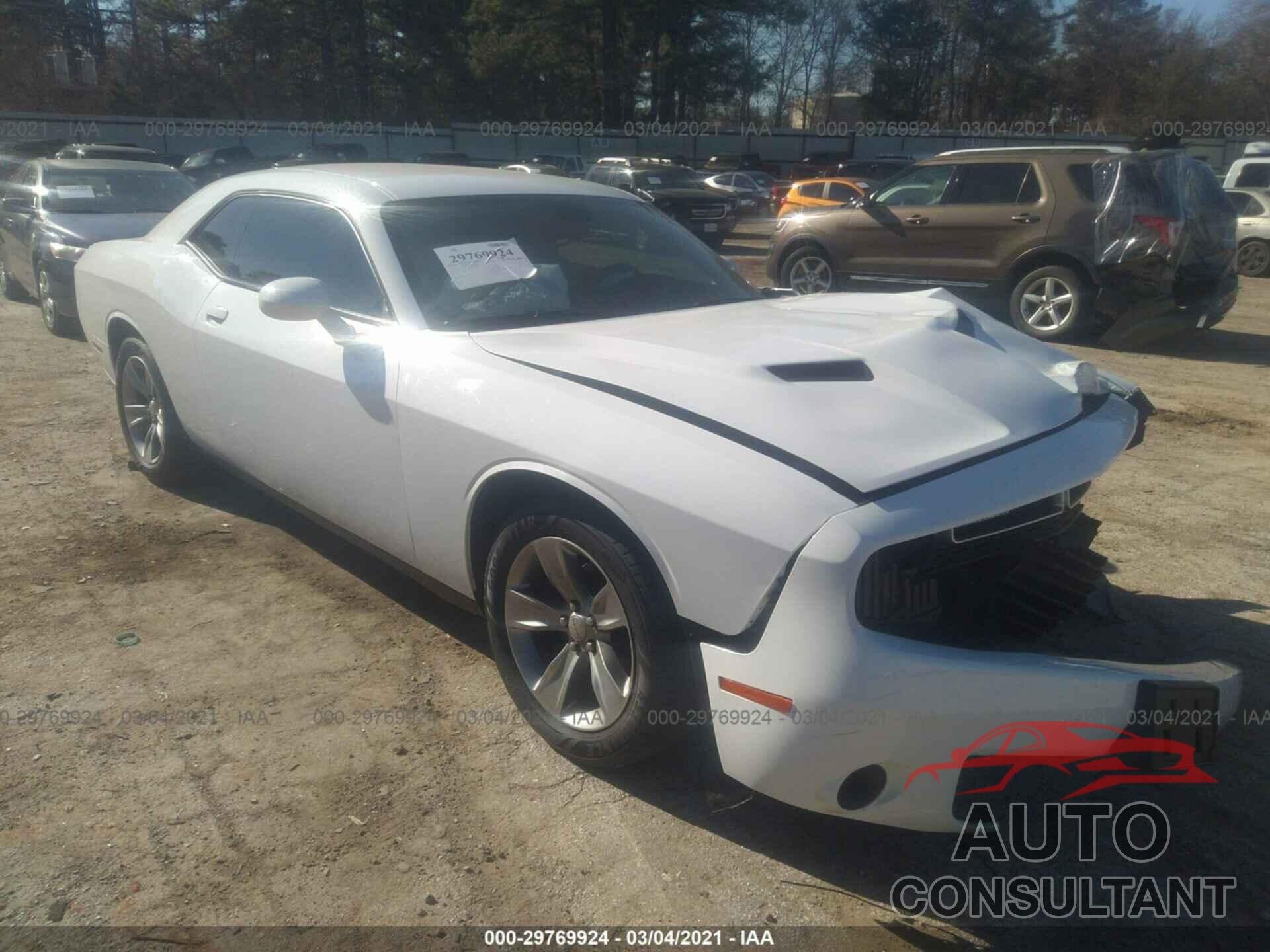 DODGE CHALLENGER 2016 - 2C3CDZAG8GH137621
