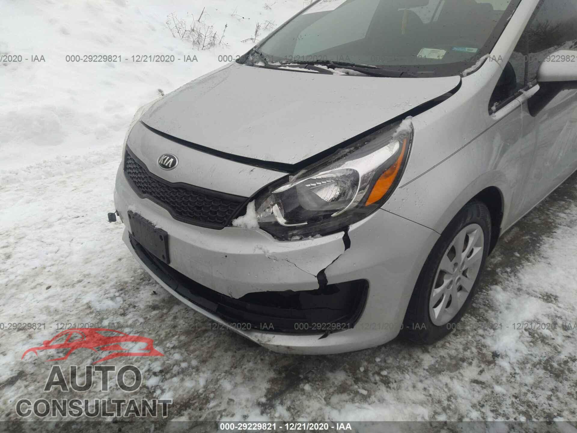 KIA RIO 2017 - KNADM4A34H6099059