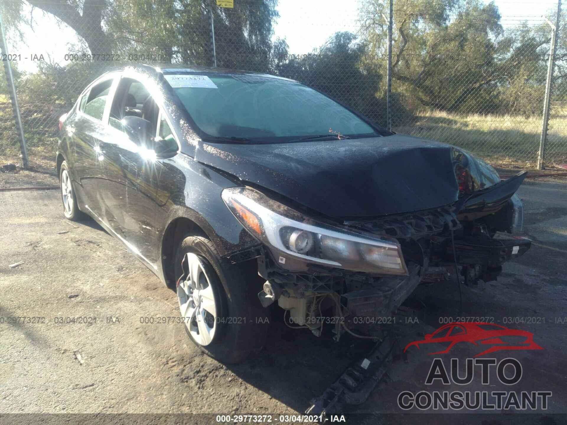 KIA FORTE 2017 - 3KPFK4A73HE110955