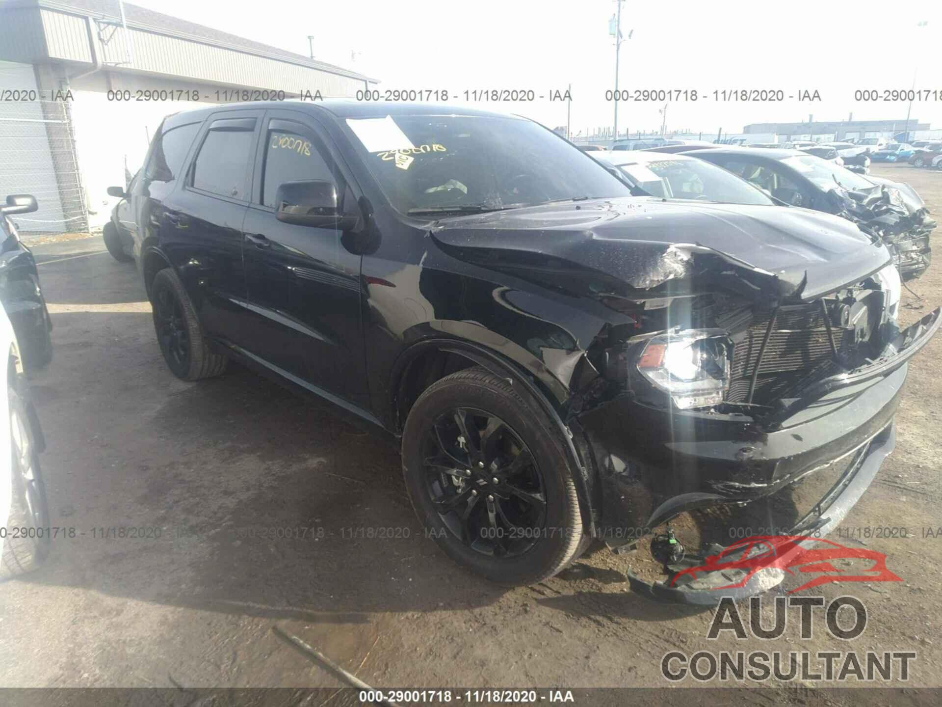 DODGE DURANGO 2019 - 1C4RDJAGXKC821315