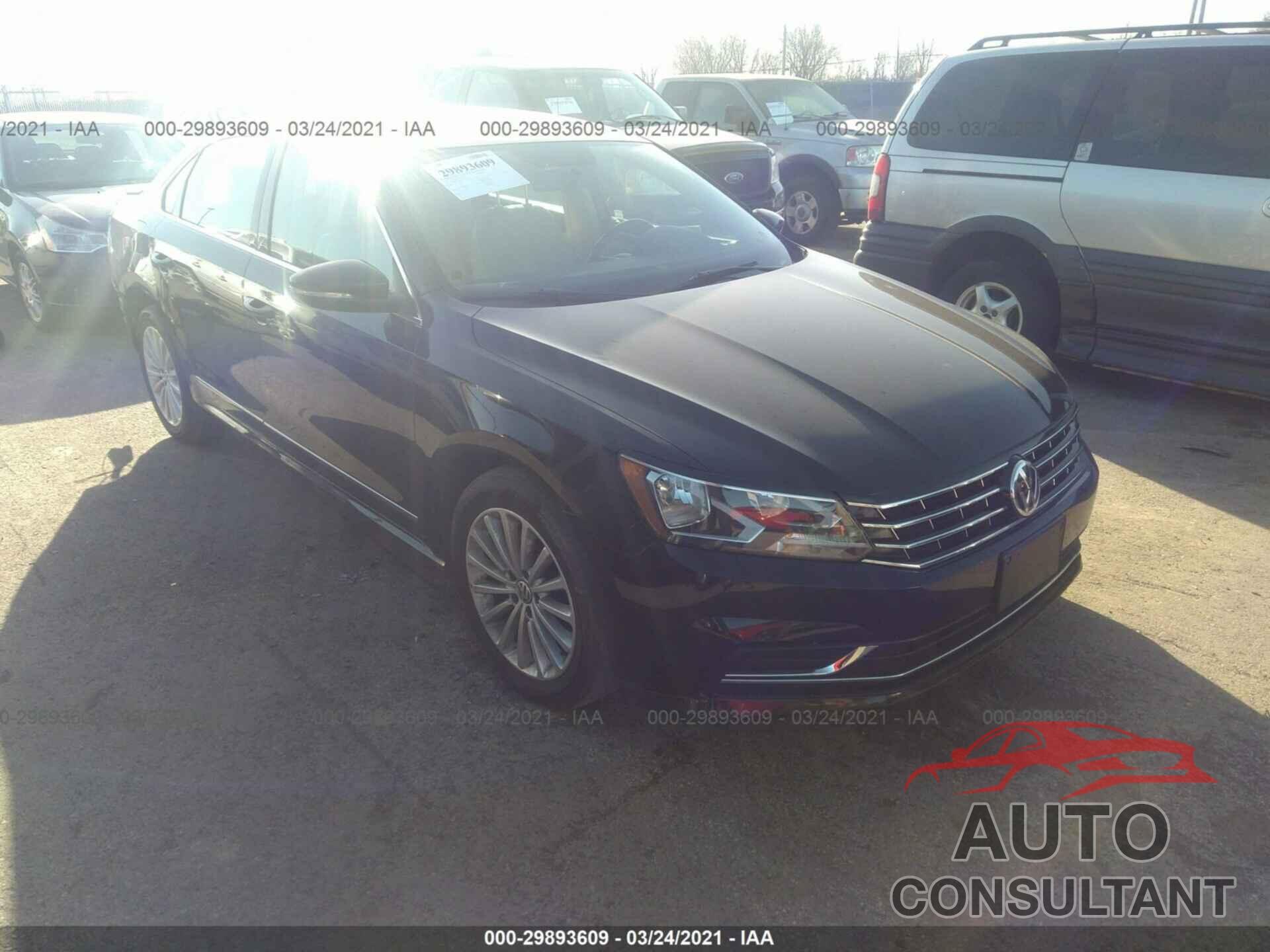 VOLKSWAGEN PASSAT 2017 - 1VWBT7A35HC029129