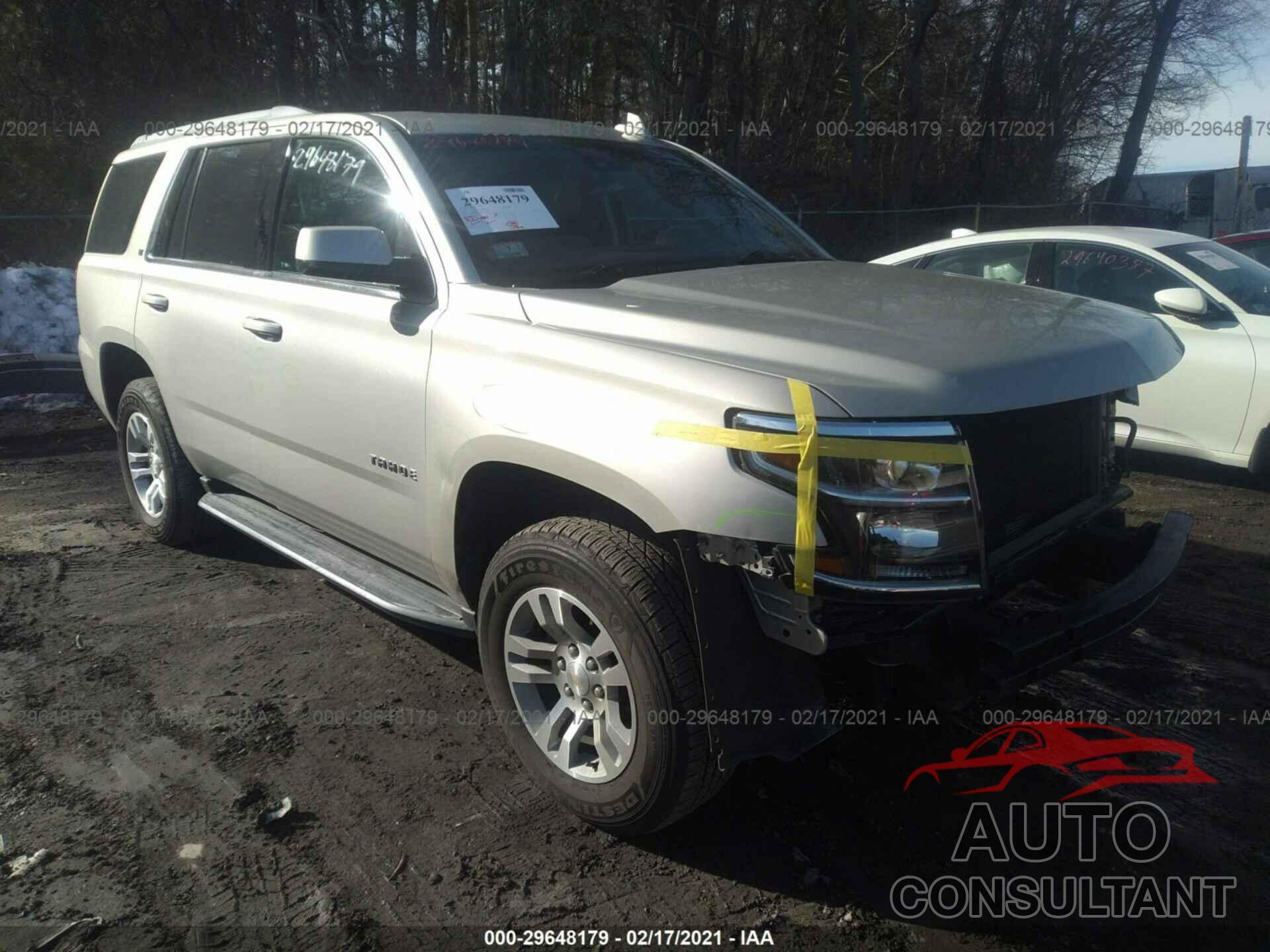 CHEVROLET TAHOE 2017 - 1GNSKBKCXHR183850