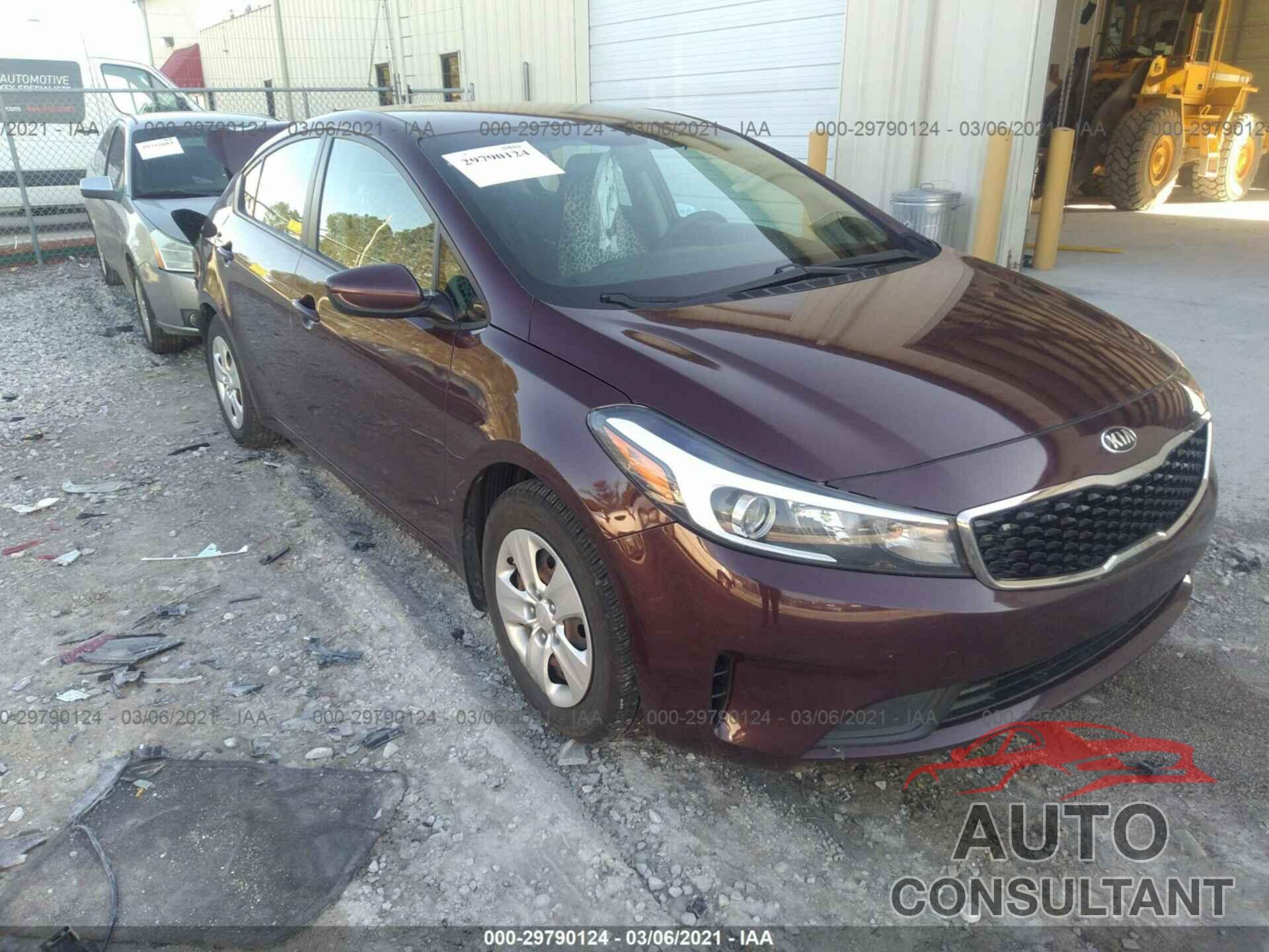 KIA FORTE 2017 - 3KPFK4A78HE048310