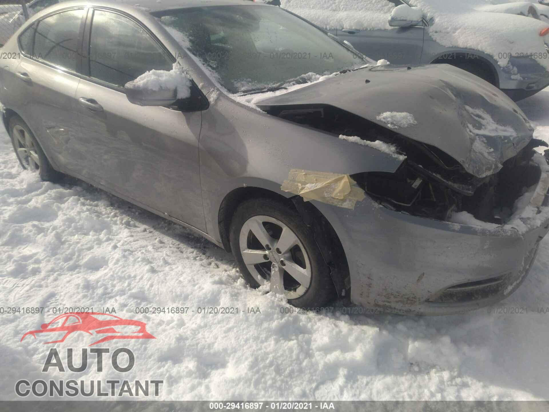 DODGE DART 2016 - 1C3CDFFA7GD802119