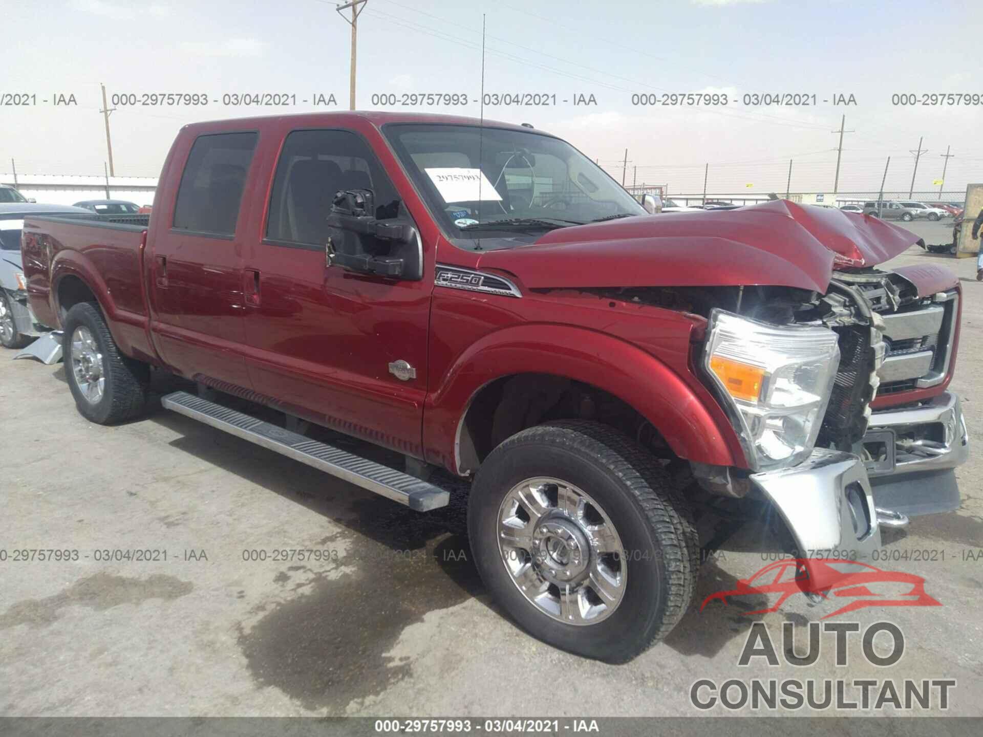 FORD SUPER DUTY F-250 SRW 2016 - 1FT7W2B68GEC30229