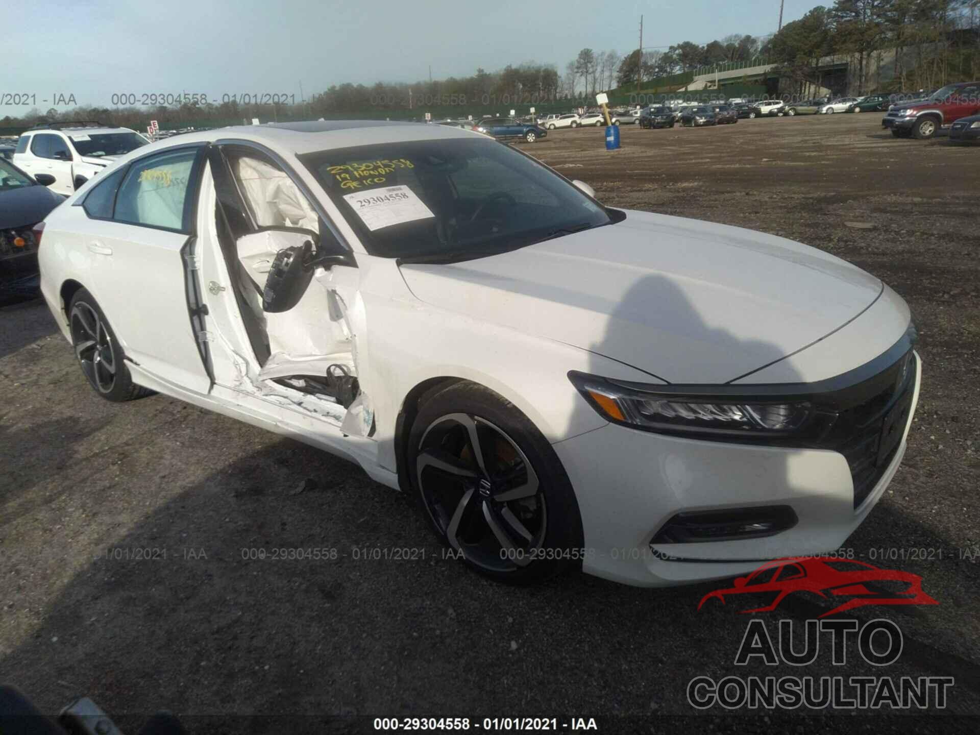 HONDA ACCORD SEDAN 2019 - 1HGCV2F38KA036075