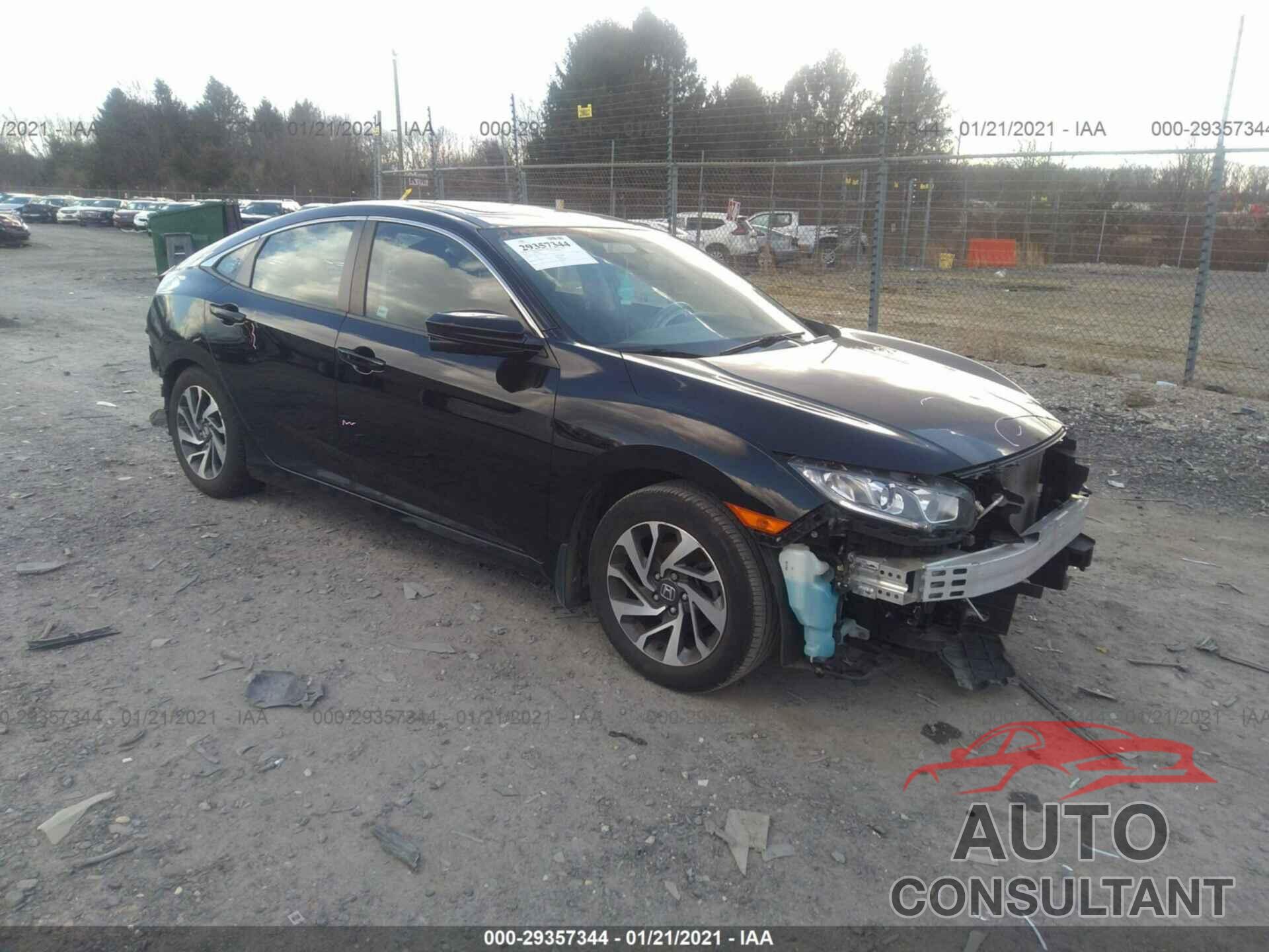 HONDA CIVIC SEDAN 2016 - 19XFC2F73GE239156