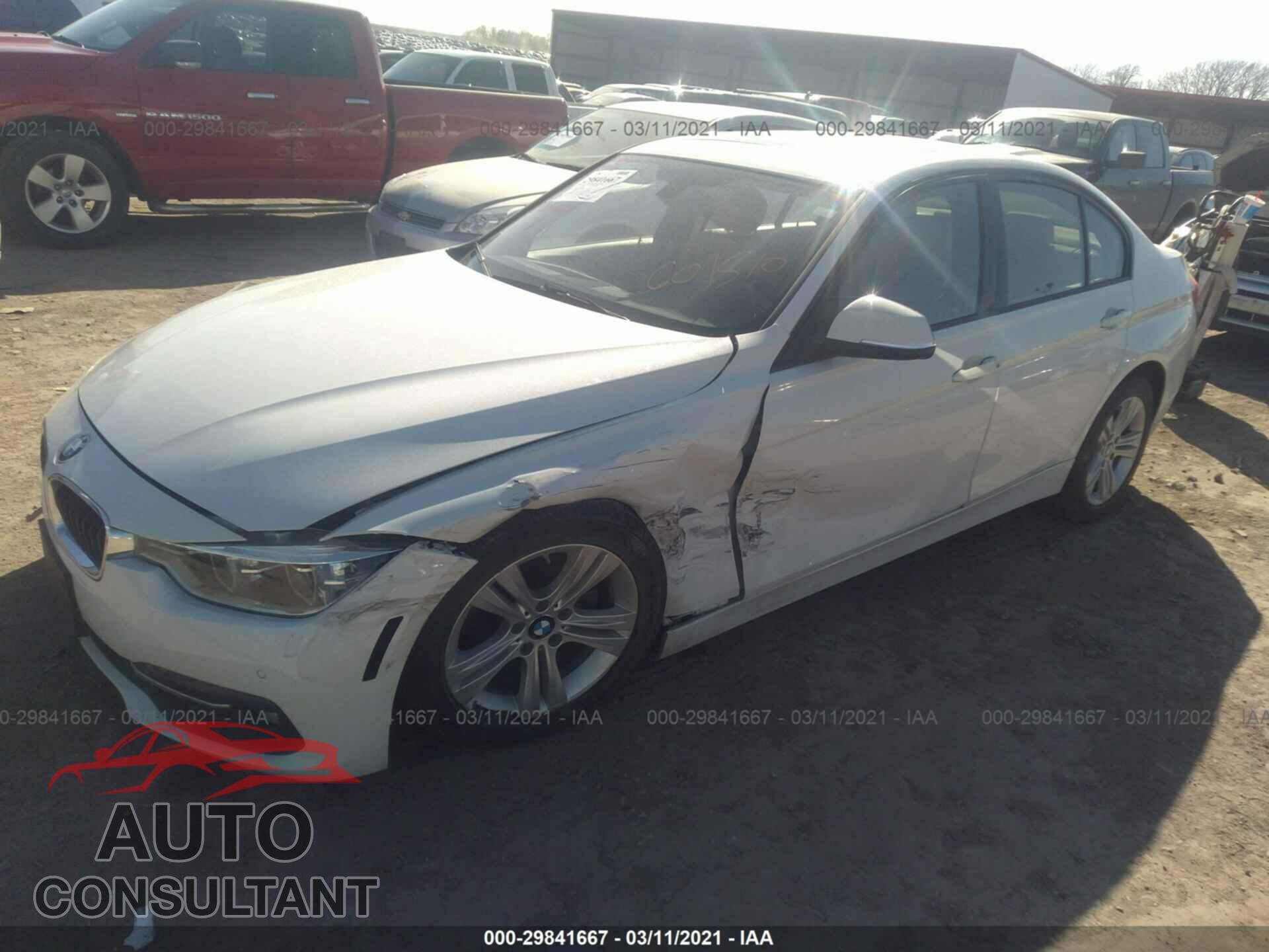 BMW 3 SERIES 2016 - WBA8E3G51GNU01588