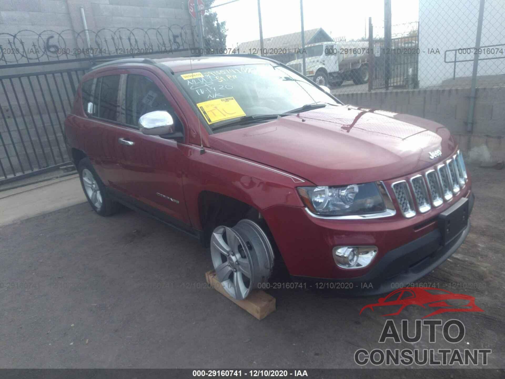 JEEP COMPASS 2016 - 1C4NJDEB5GD631494