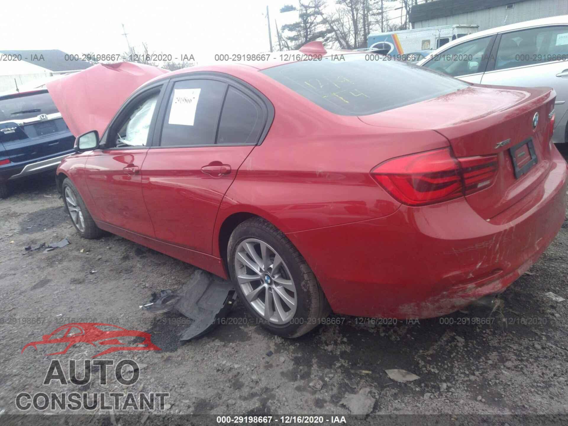 BMW 3 SERIES 2016 - WBA8E5G57GNU22019