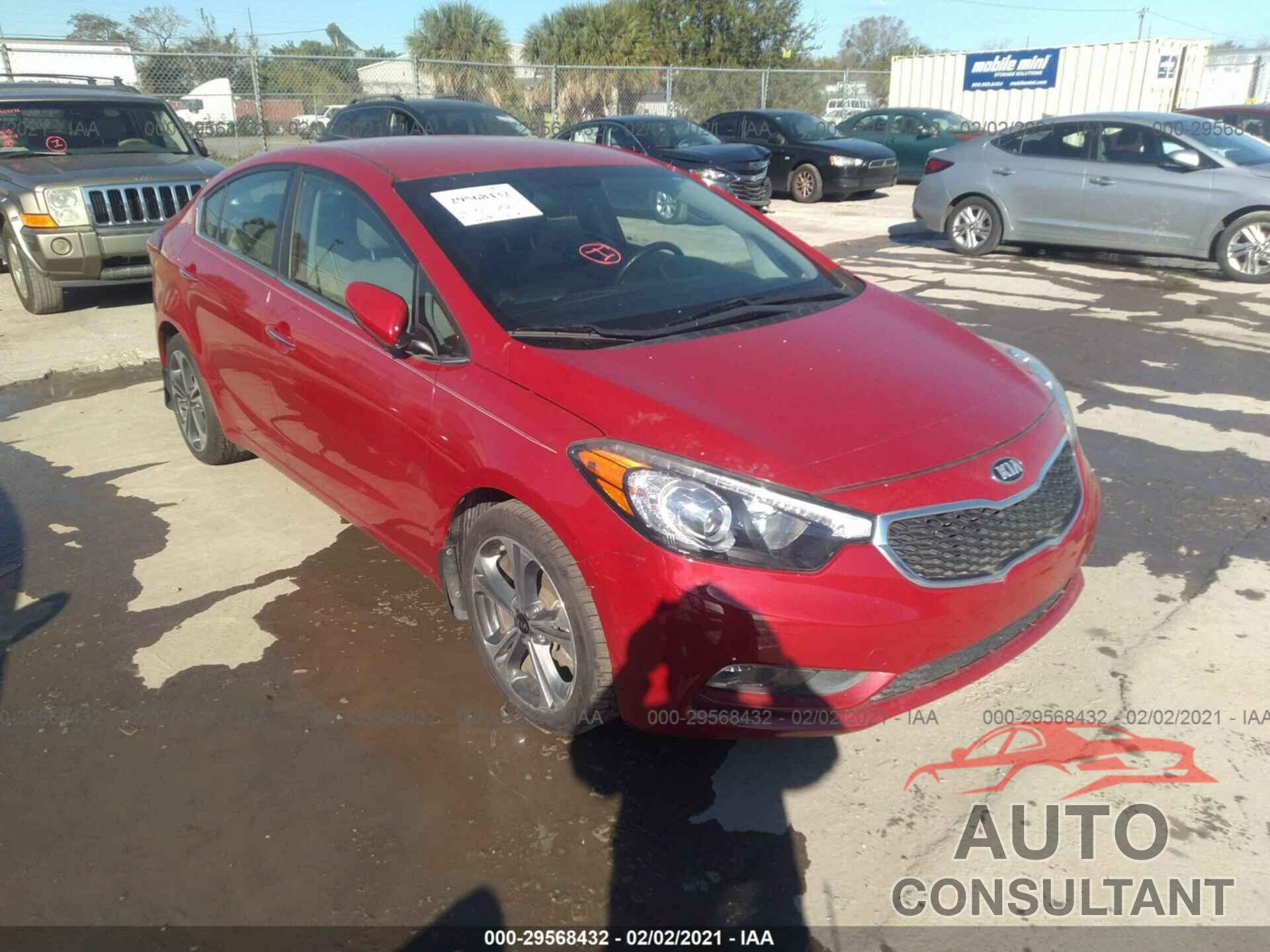 KIA FORTE 2016 - KNAFX4A86G5519016