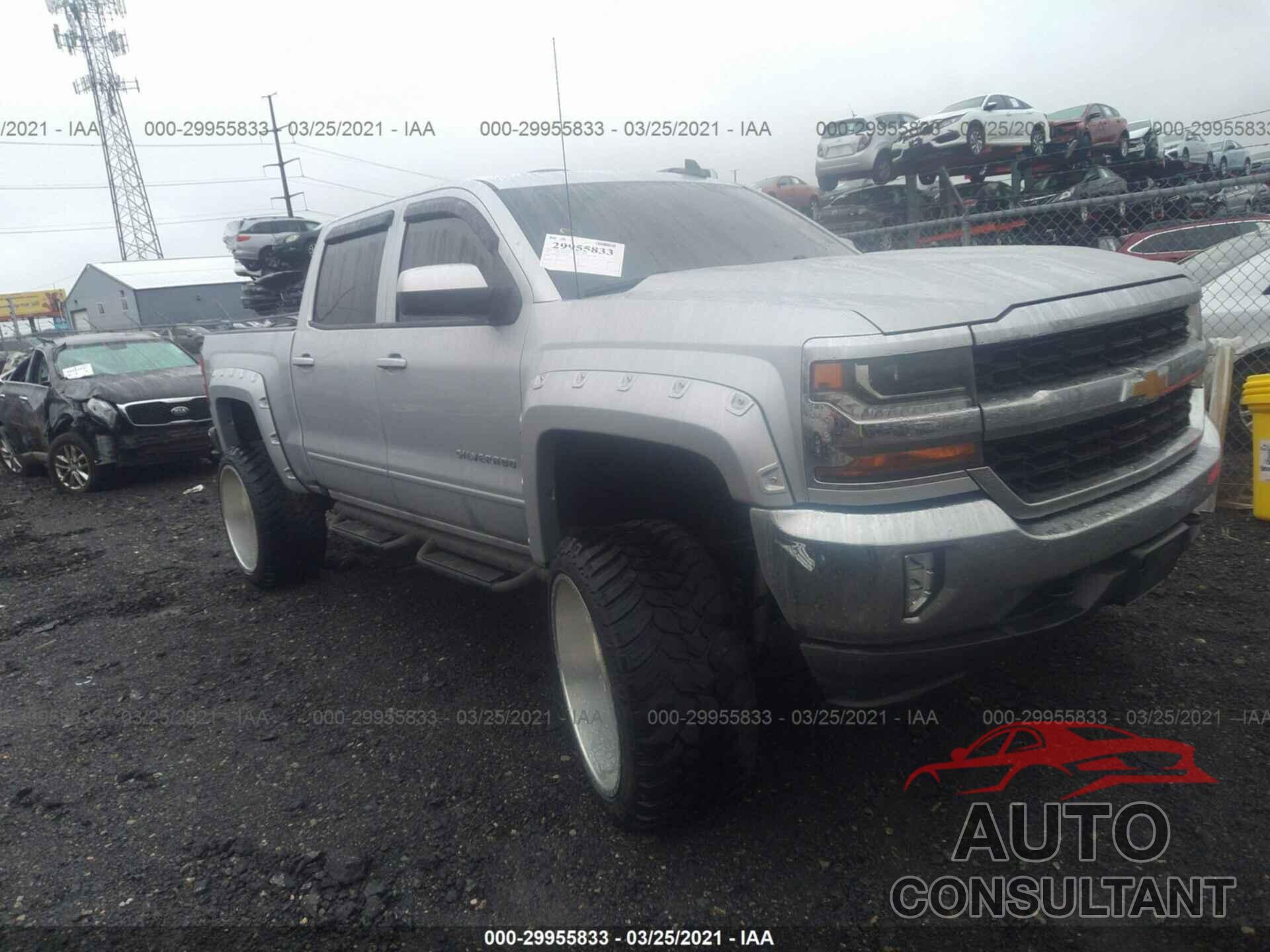 CHEVROLET SILVERADO 1500 2017 - 3GCUKREC7HG152108