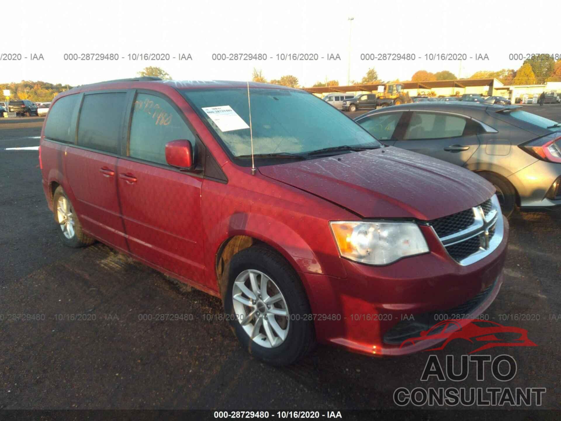 DODGE GRAND CARAVAN 2016 - 2C4RDGCG4GR181150