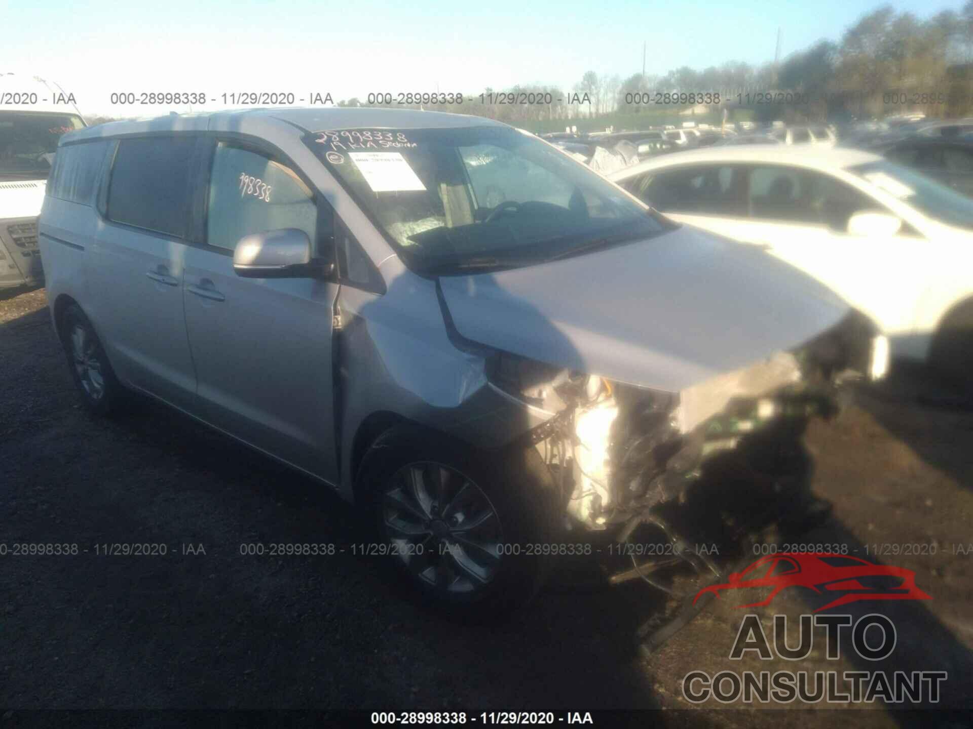 KIA SEDONA 2019 - KNDMB5C14K6533482