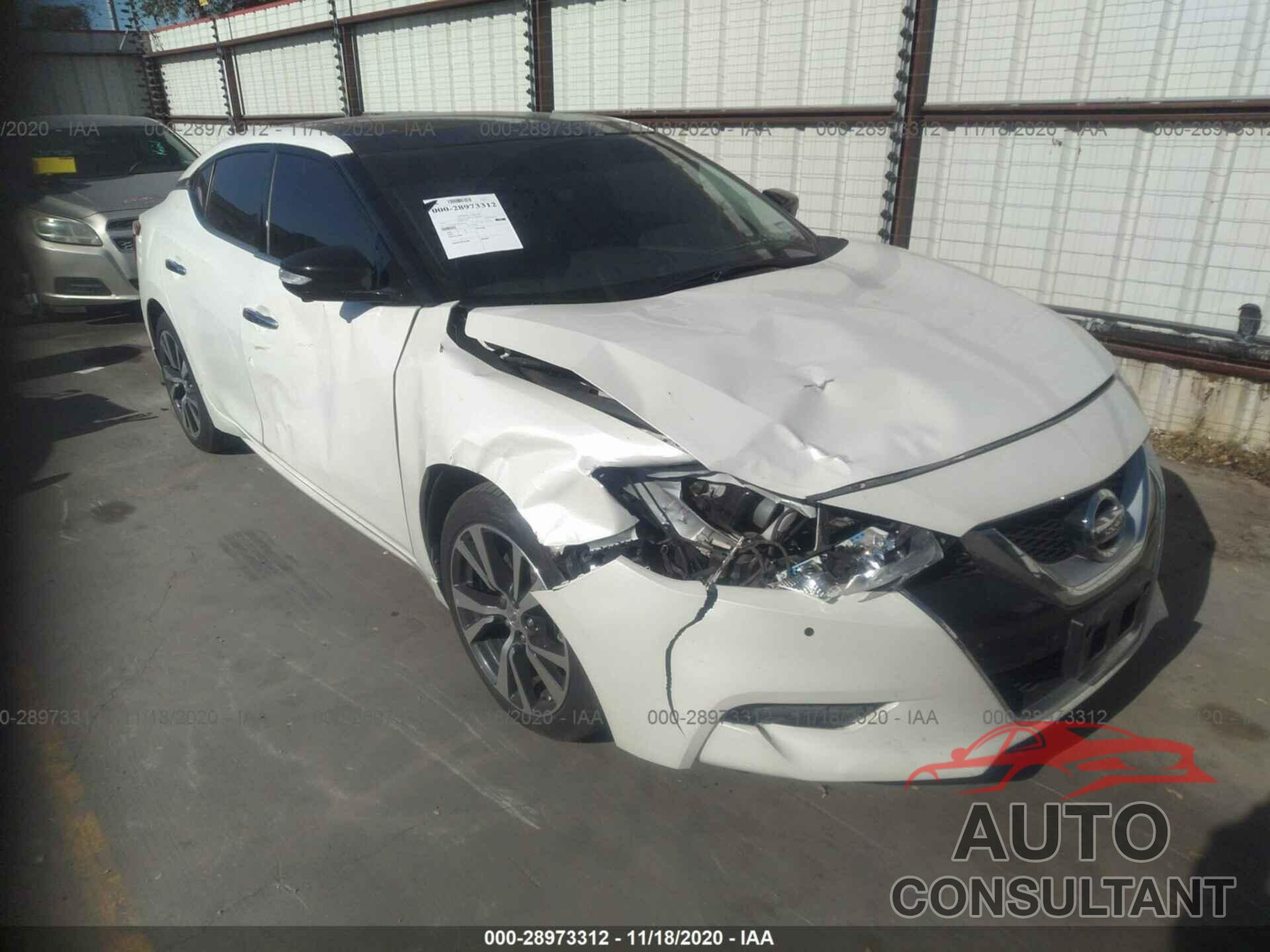 NISSAN MAXIMA 2016 - 1N4AA6AP1GC396499