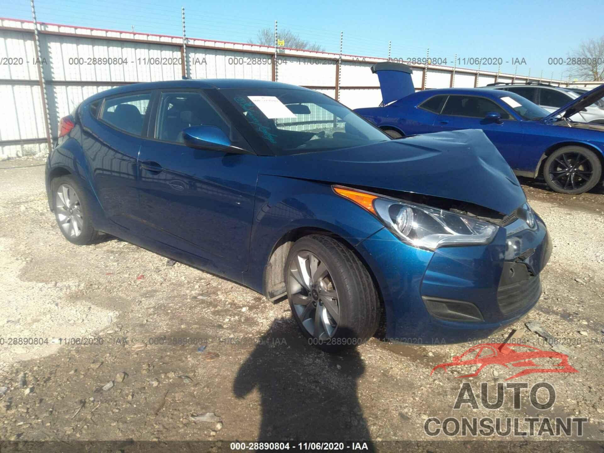 HYUNDAI VELOSTER 2016 - KMHTC6AD5GU297113