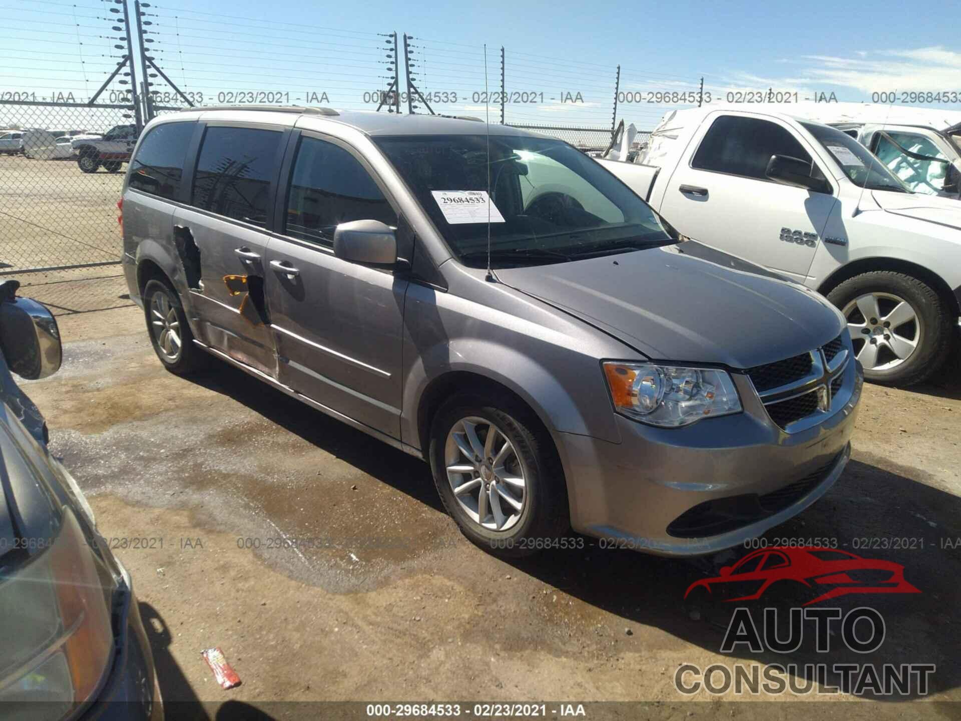 DODGE GRAND CARAVAN 2016 - 2C4RDGCG0GR321811