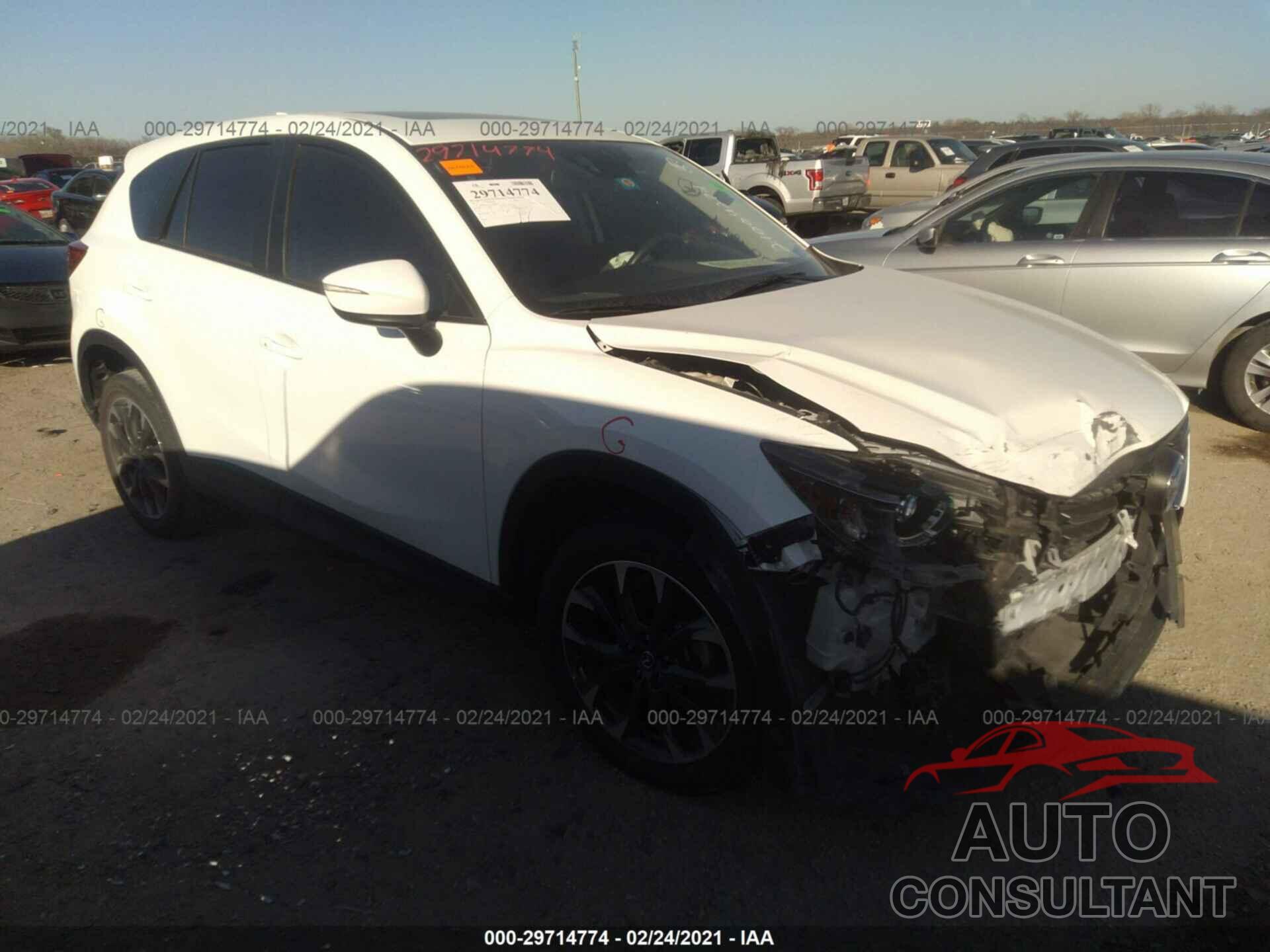 MAZDA CX-5 2016 - JM3KE2DY2G0876561