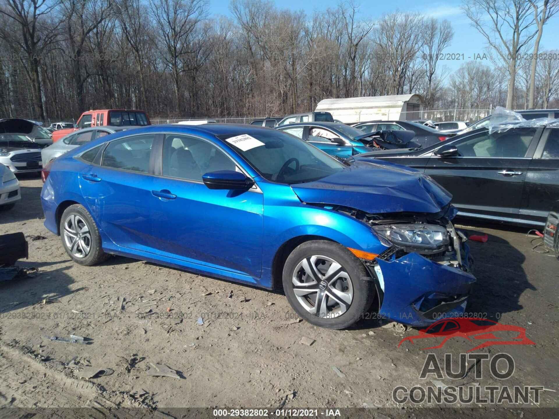 HONDA CIVIC SEDAN 2018 - 2HGFC2F54JH511659