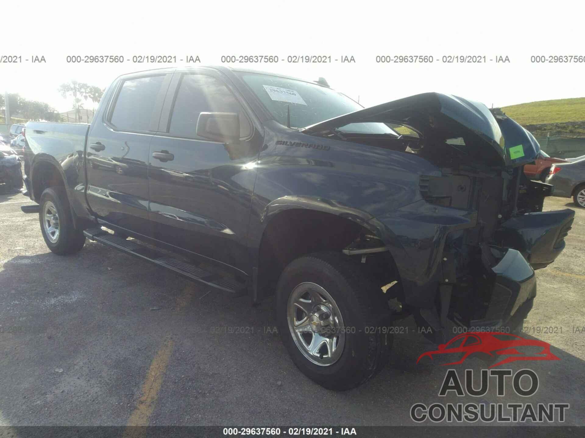CHEVROLET SILVERADO 1500 2020 - 3GCPWBEH5LG252141