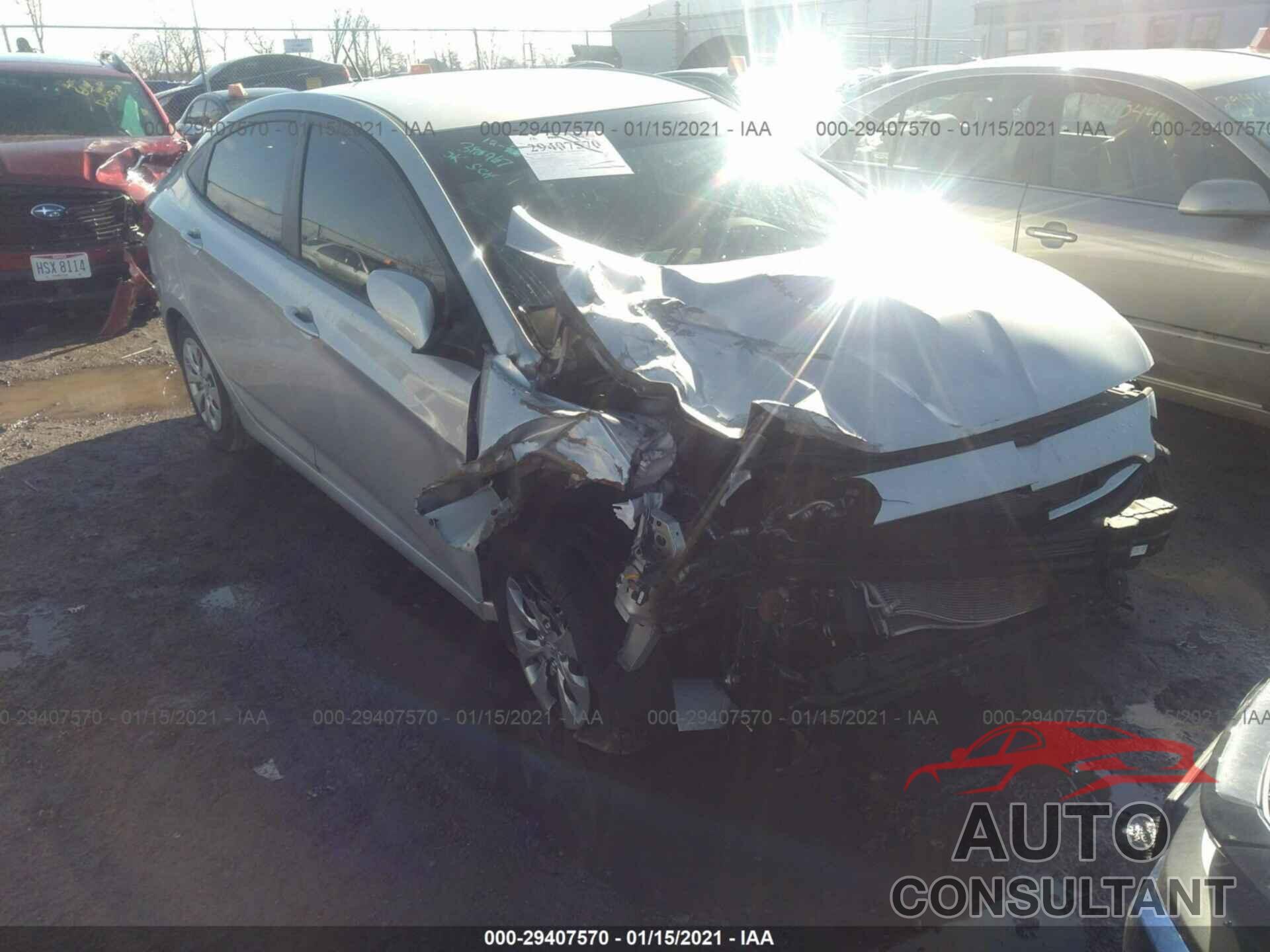 HYUNDAI ACCENT 2017 - KMHCT4AE4HU340967