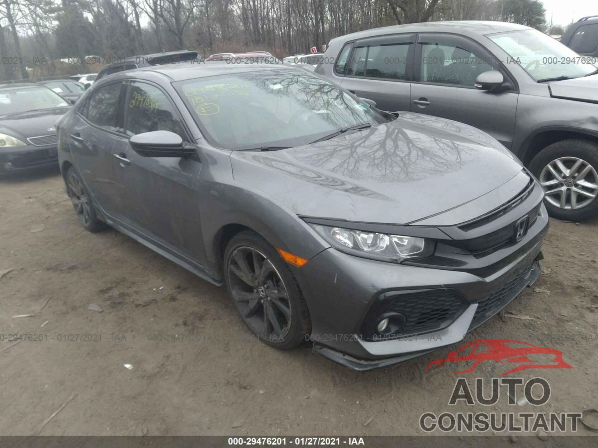 HONDA CIVIC HATCHBACK 2018 - SHHFK7H45JU404255
