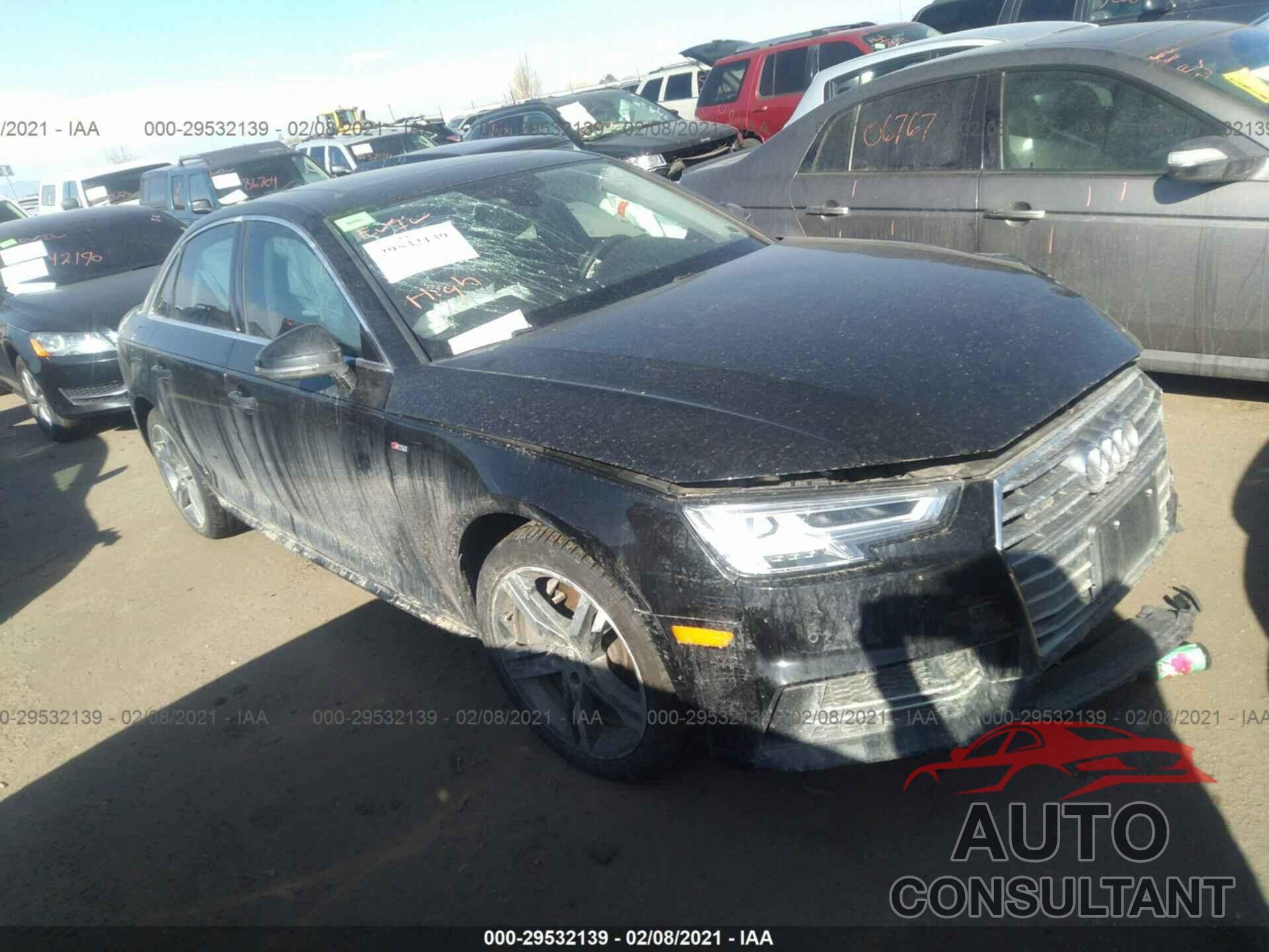 AUDI A4 2017 - WAUENAF41HN040543