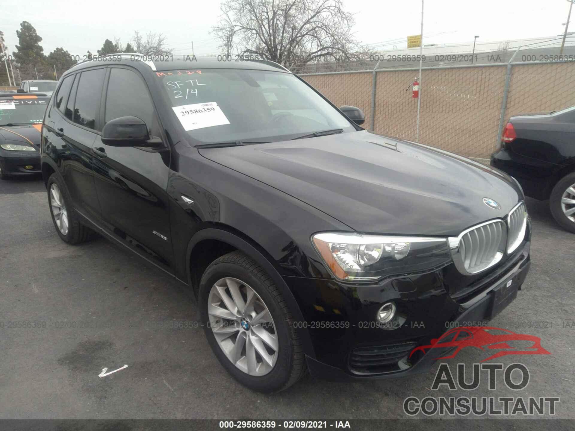 BMW X3 2017 - 5UXWZ7C30H0X40124