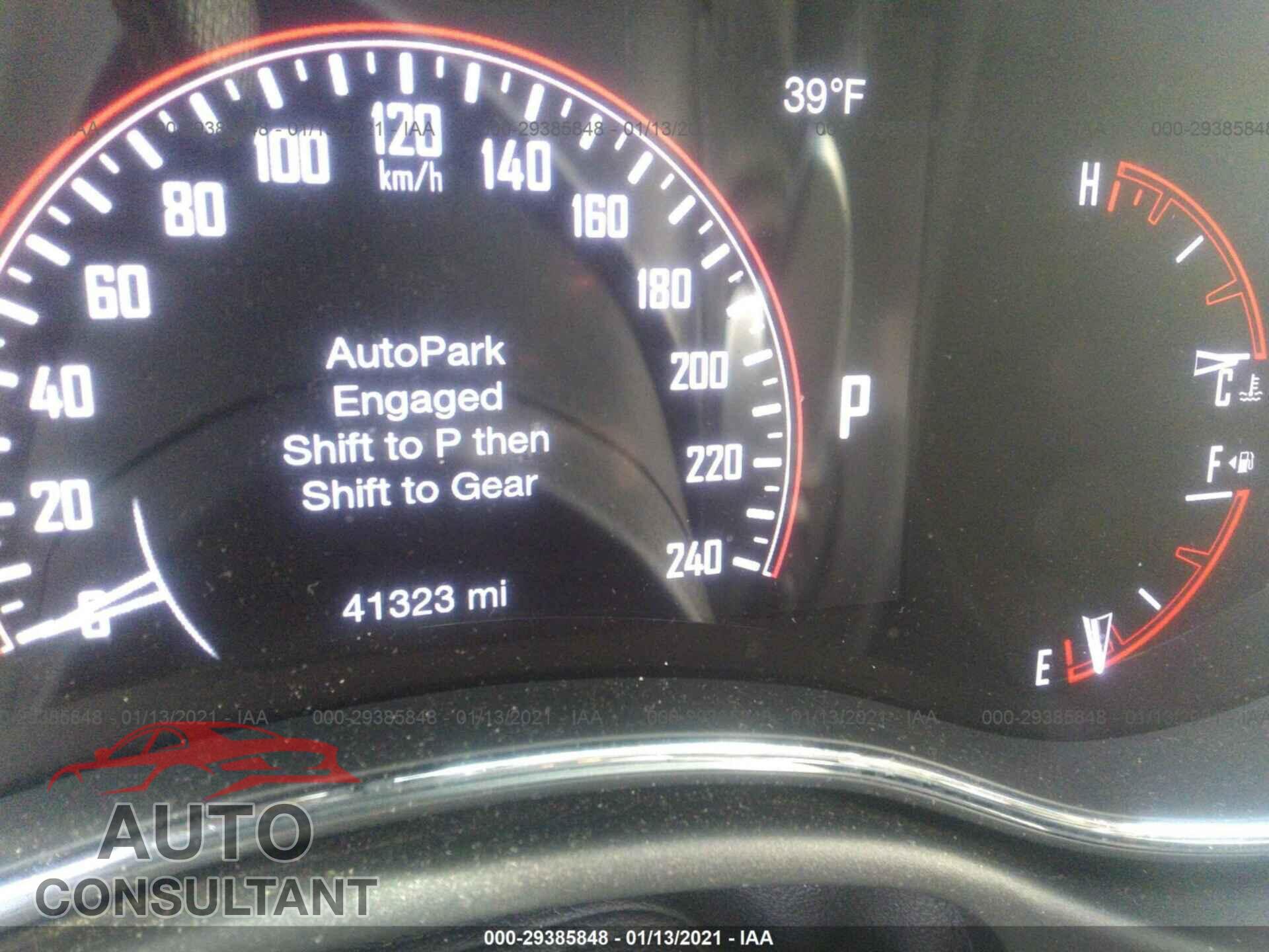 DODGE DURANGO 2017 - 1C4RDJAG8HC806725