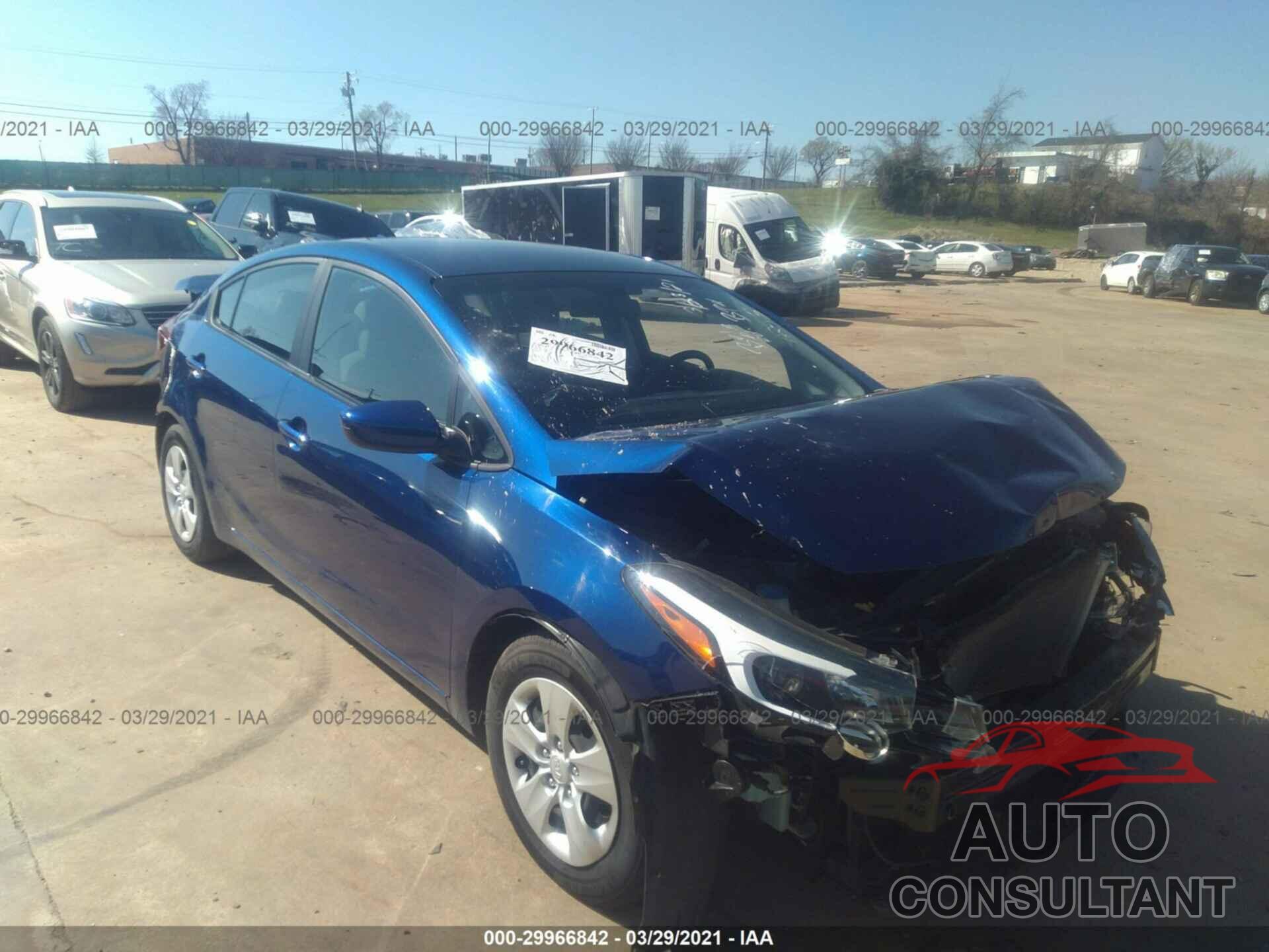 KIA FORTE 2018 - 3KPFL4A73JE181253