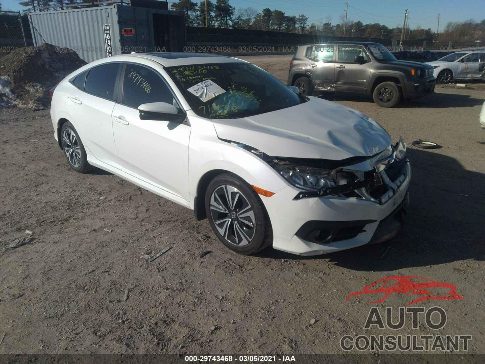 HONDA CIVIC SEDAN 2016 - 19XFC1F30GE006830