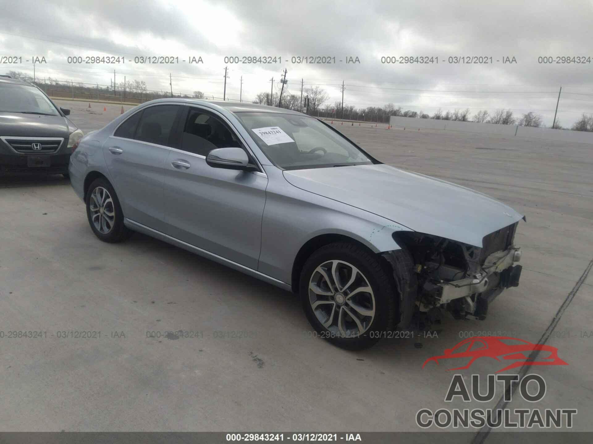 MERCEDES-BENZ C-CLASS 2016 - 55SWF4KBXGU115133