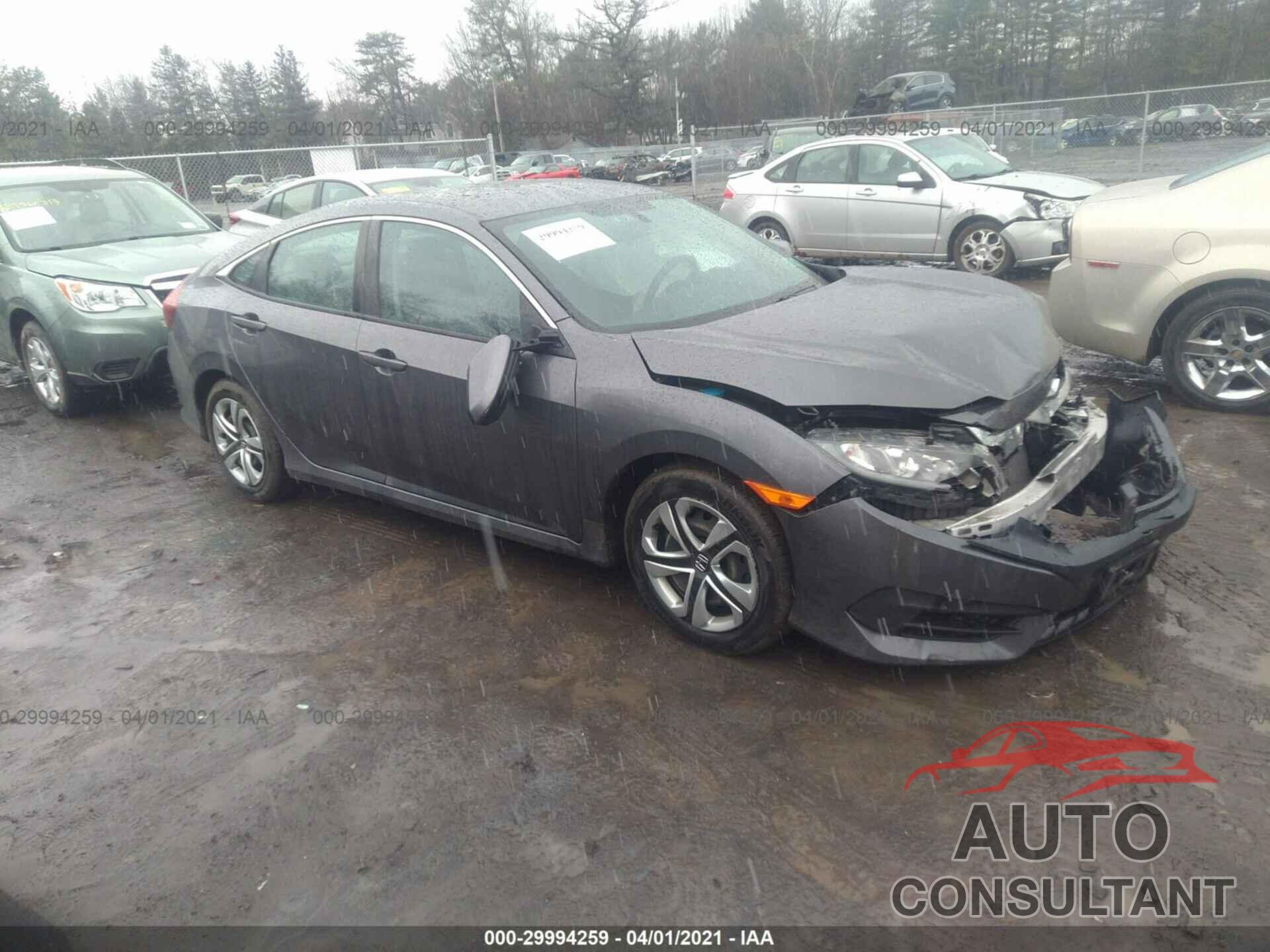 HONDA CIVIC SEDAN 2016 - 2HGFC2F54GH515686