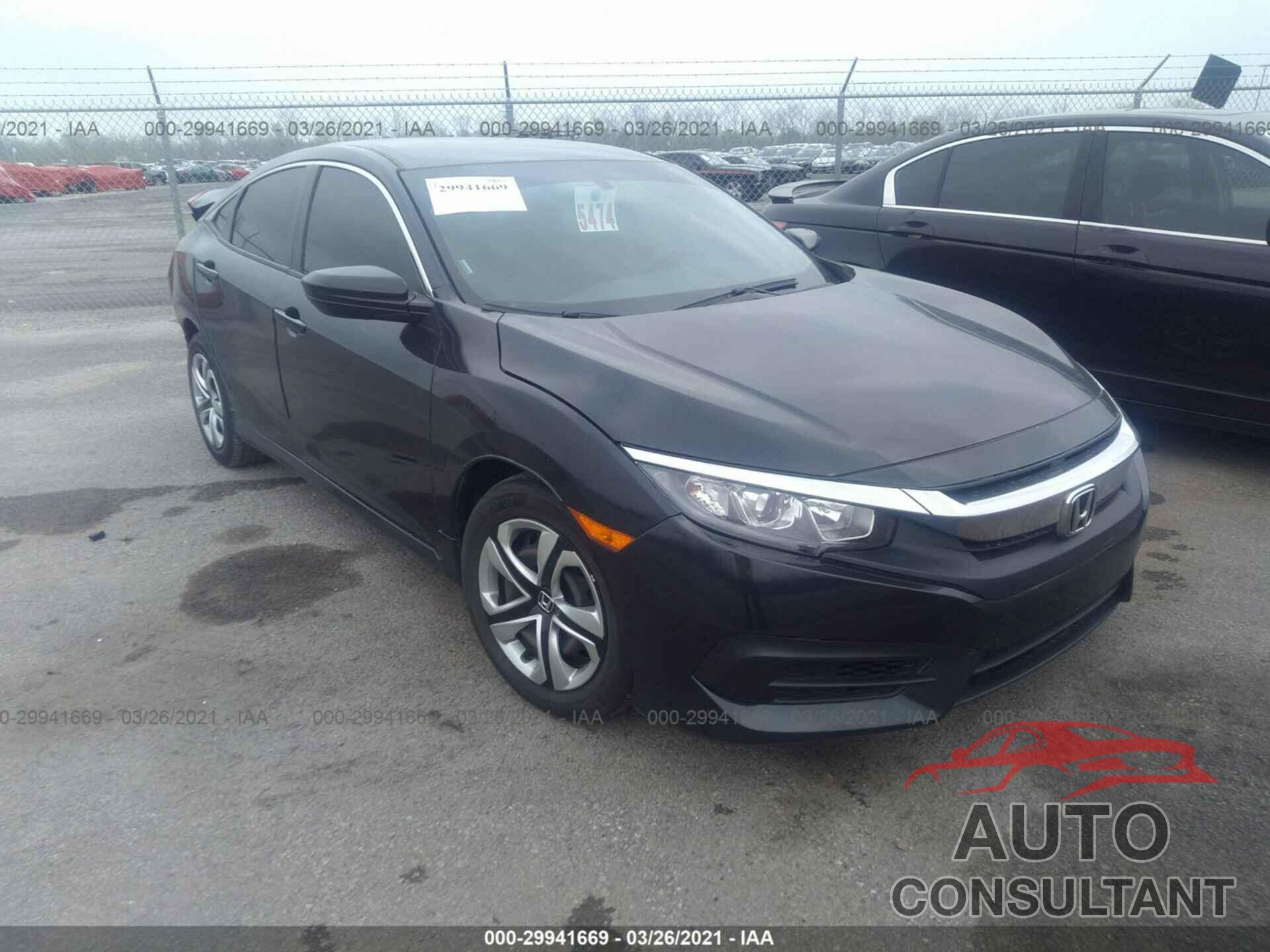 HONDA CIVIC SEDAN 2017 - 19XFC2F53HE042178