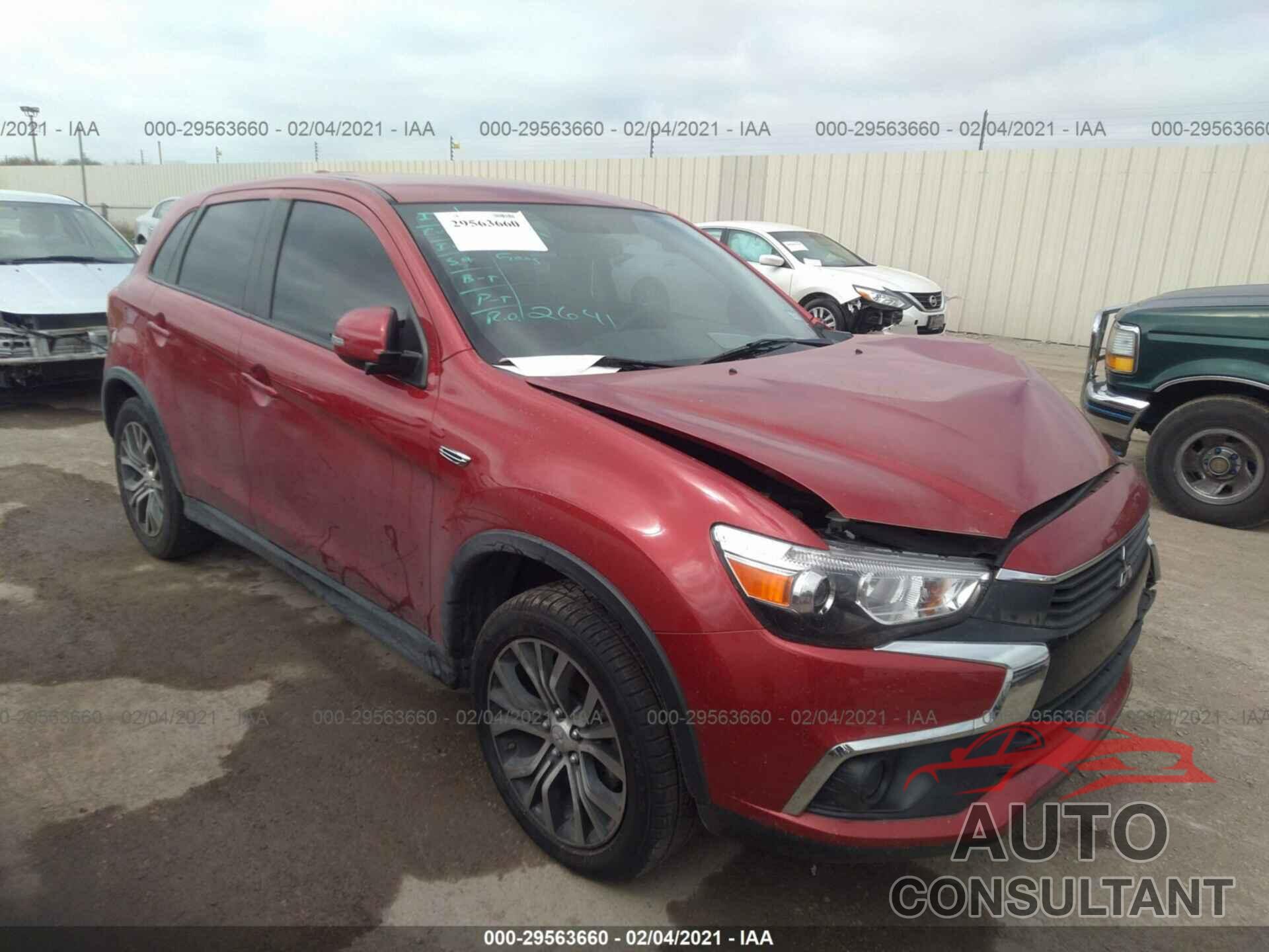 MITSUBISHI OUTLANDER SPORT 2017 - JA4AP3AU6HZ016983