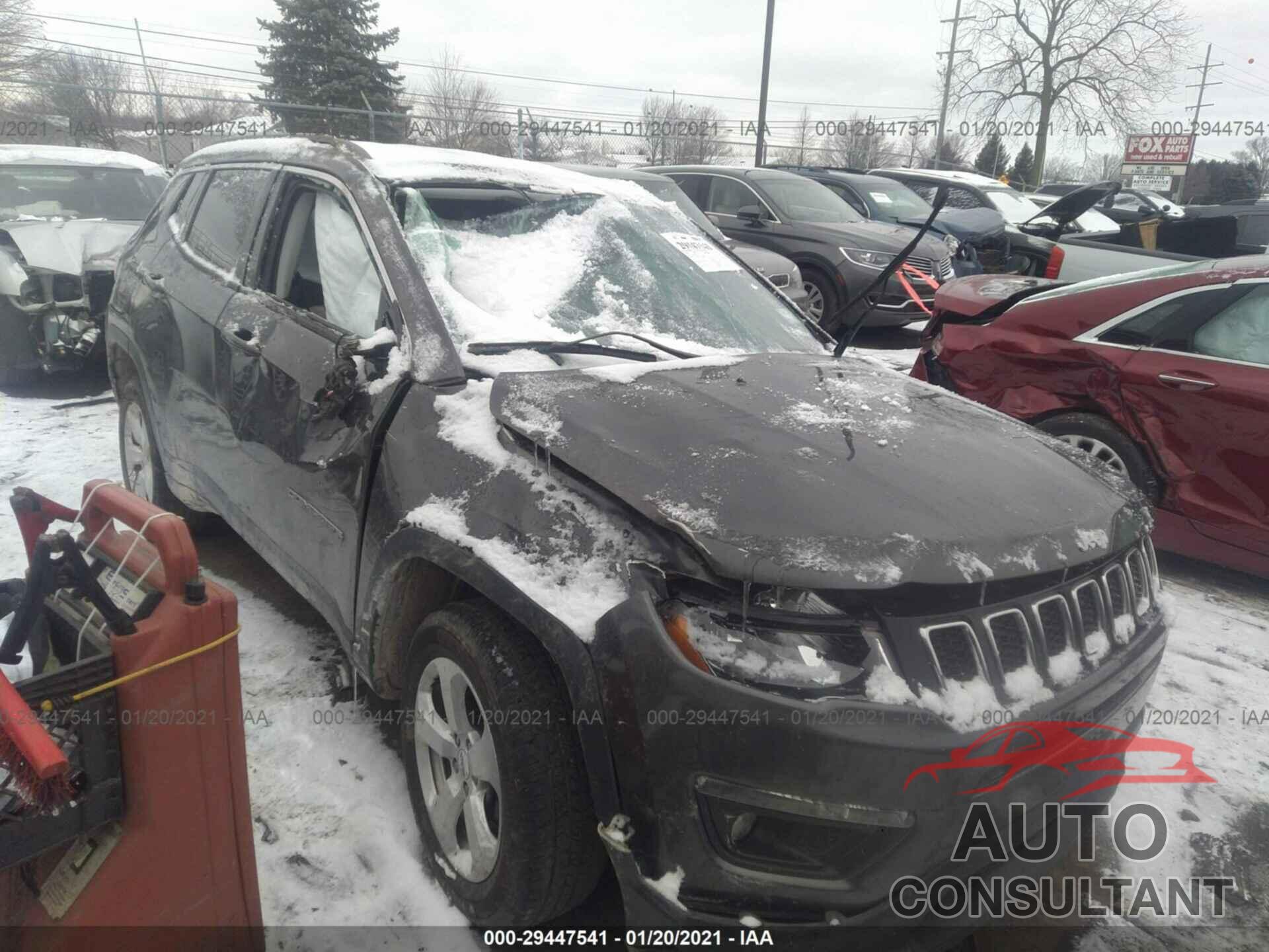 JEEP COMPASS 2018 - 3C4NJDBB8JT316033