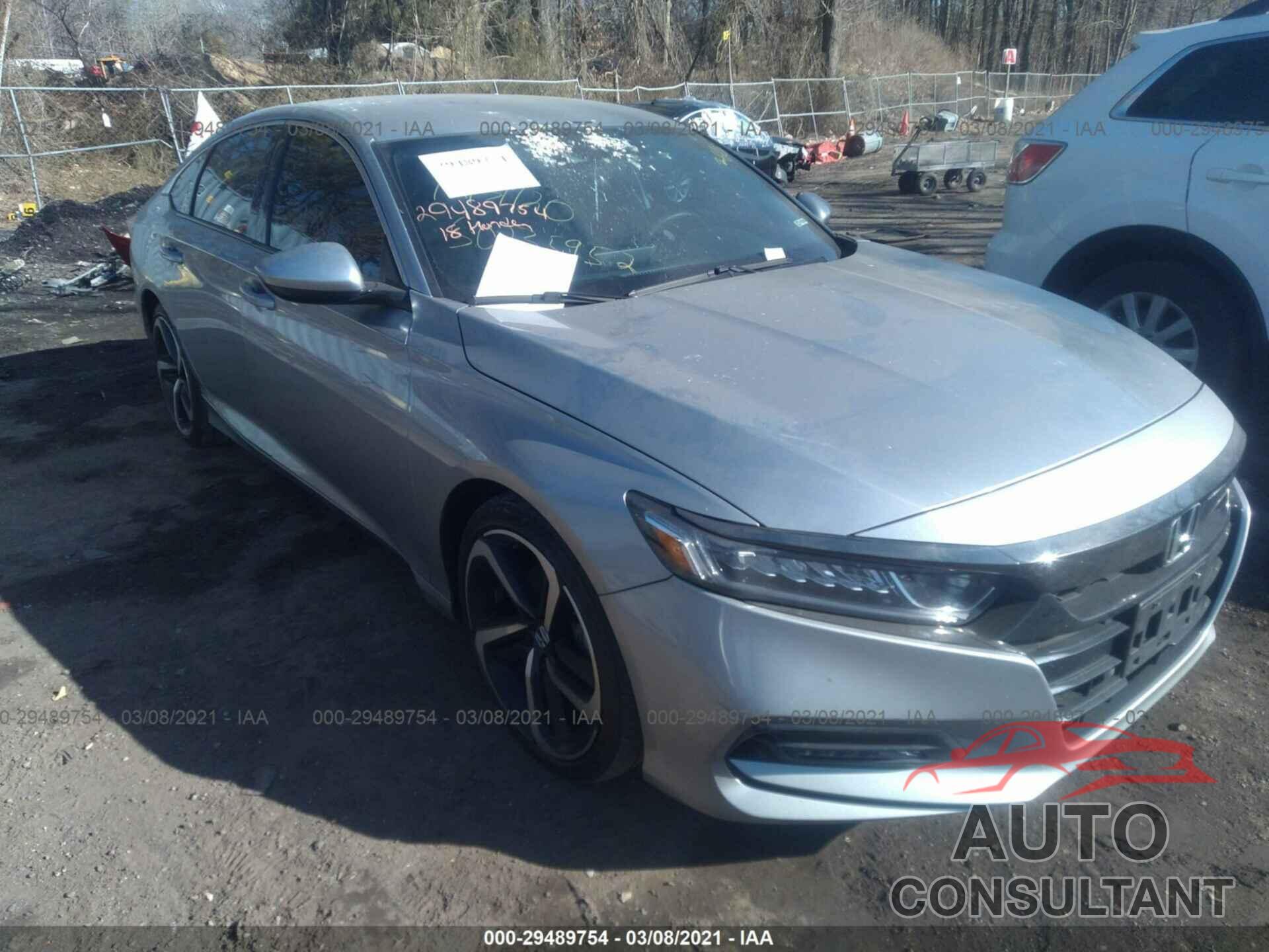 HONDA ACCORD SEDAN 2018 - 1HGCV1F39JA159828