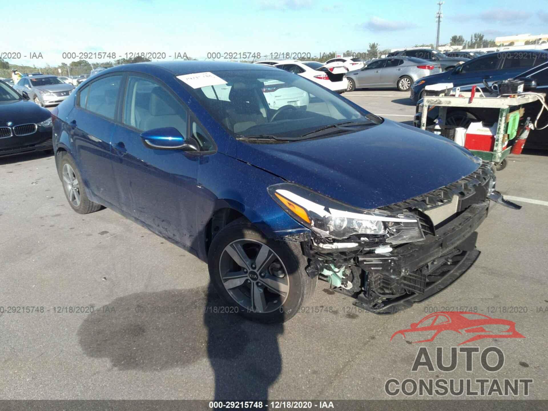 KIA FORTE 2018 - 3KPFL4A78JE241303