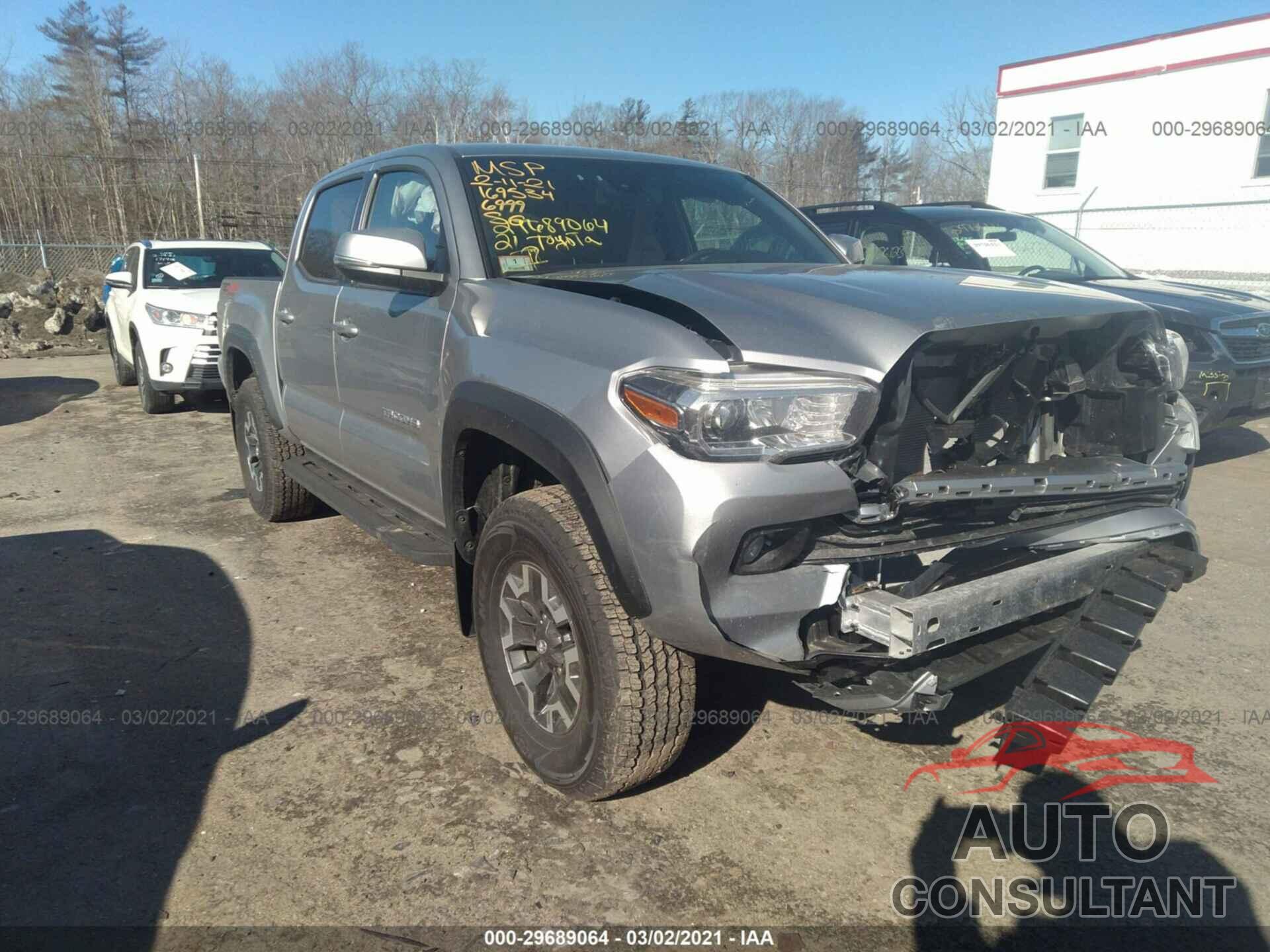 TOYOTA TACOMA 4WD 2021 - 5TFCZ5AN0MX256999