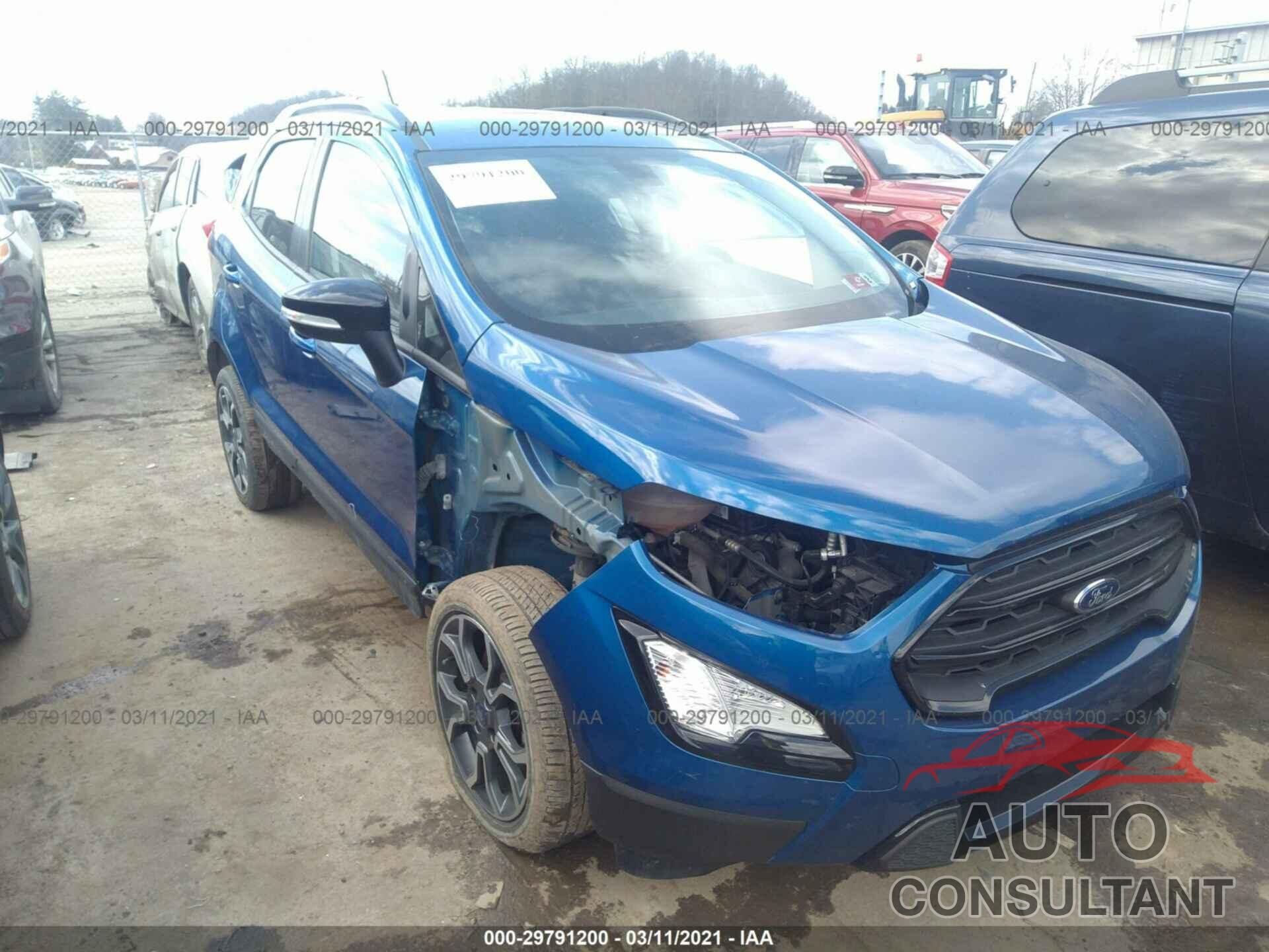 FORD ECOSPORT 2019 - MAJ6S3JL1KC261739