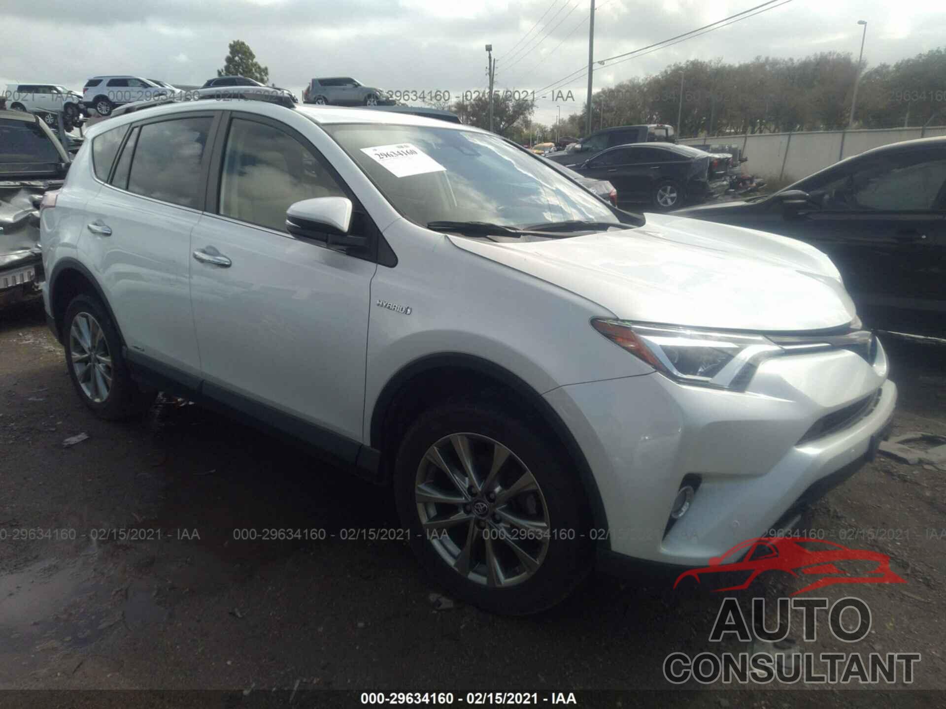 TOYOTA RAV4 HYBRID 2017 - JTMDJREV1HD114567