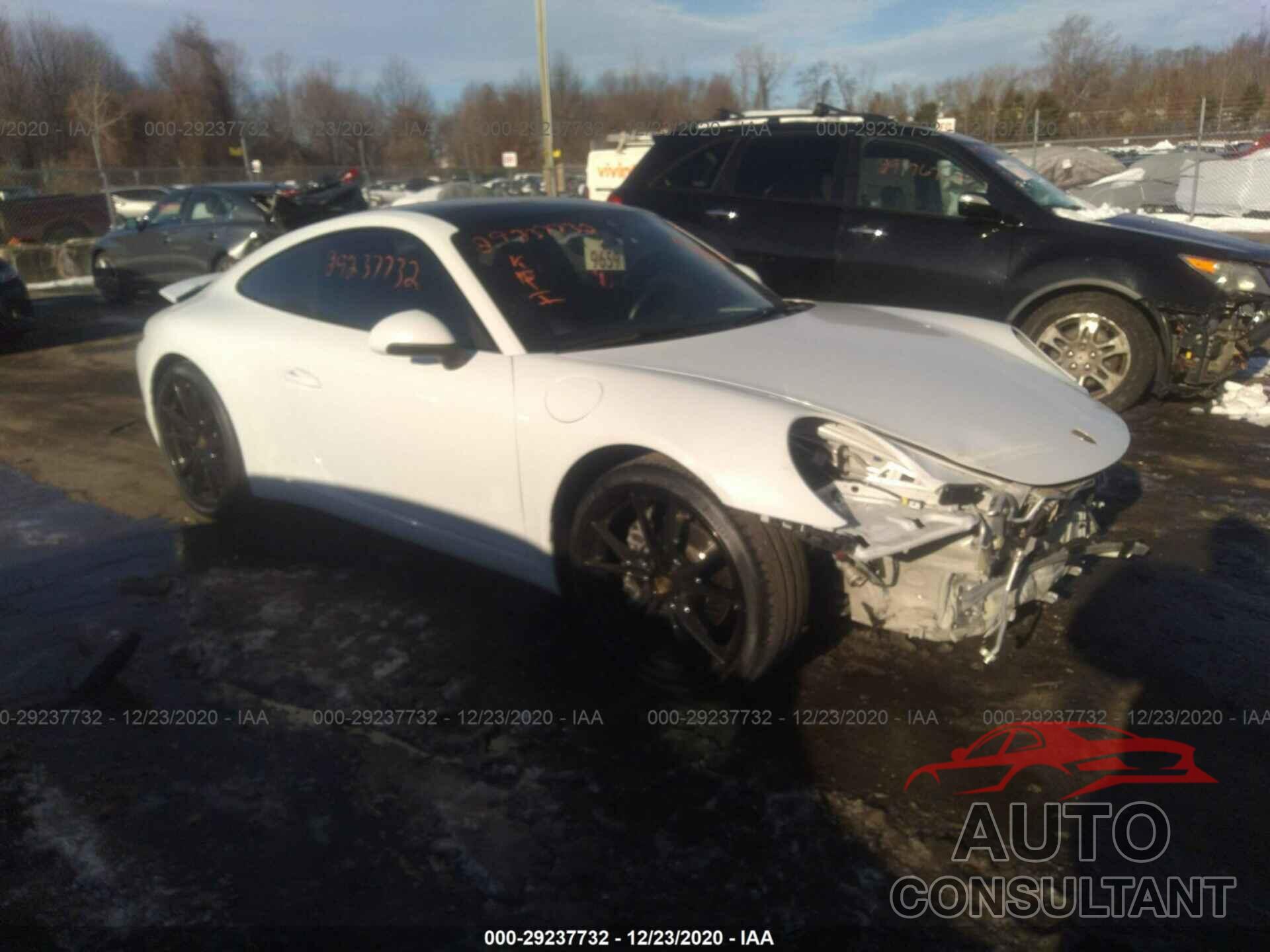 PORSCHE 911 2017 - WP0AA2A93HS106131