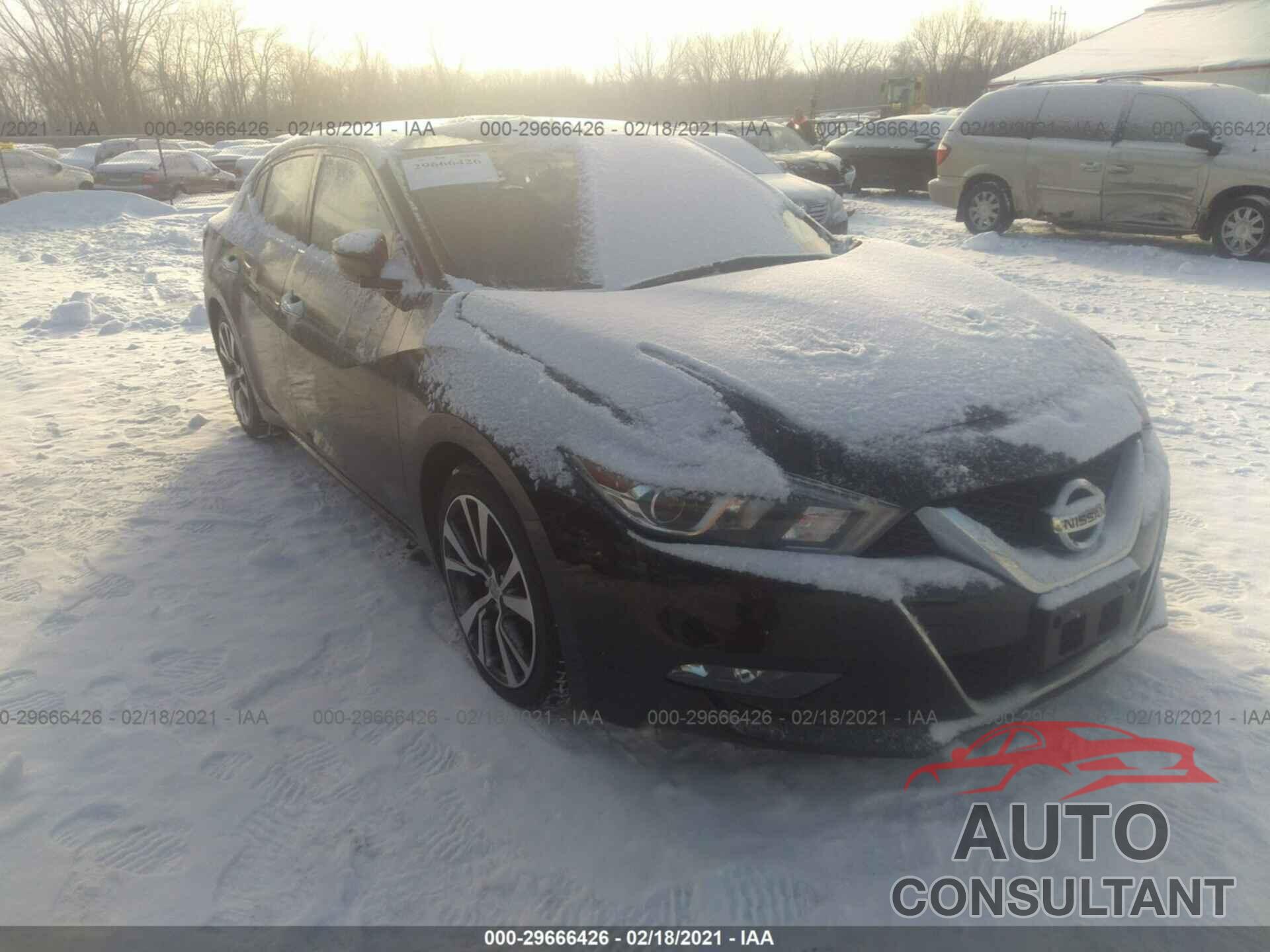 NISSAN MAXIMA 2017 - 1N4AA6AP5HC390092