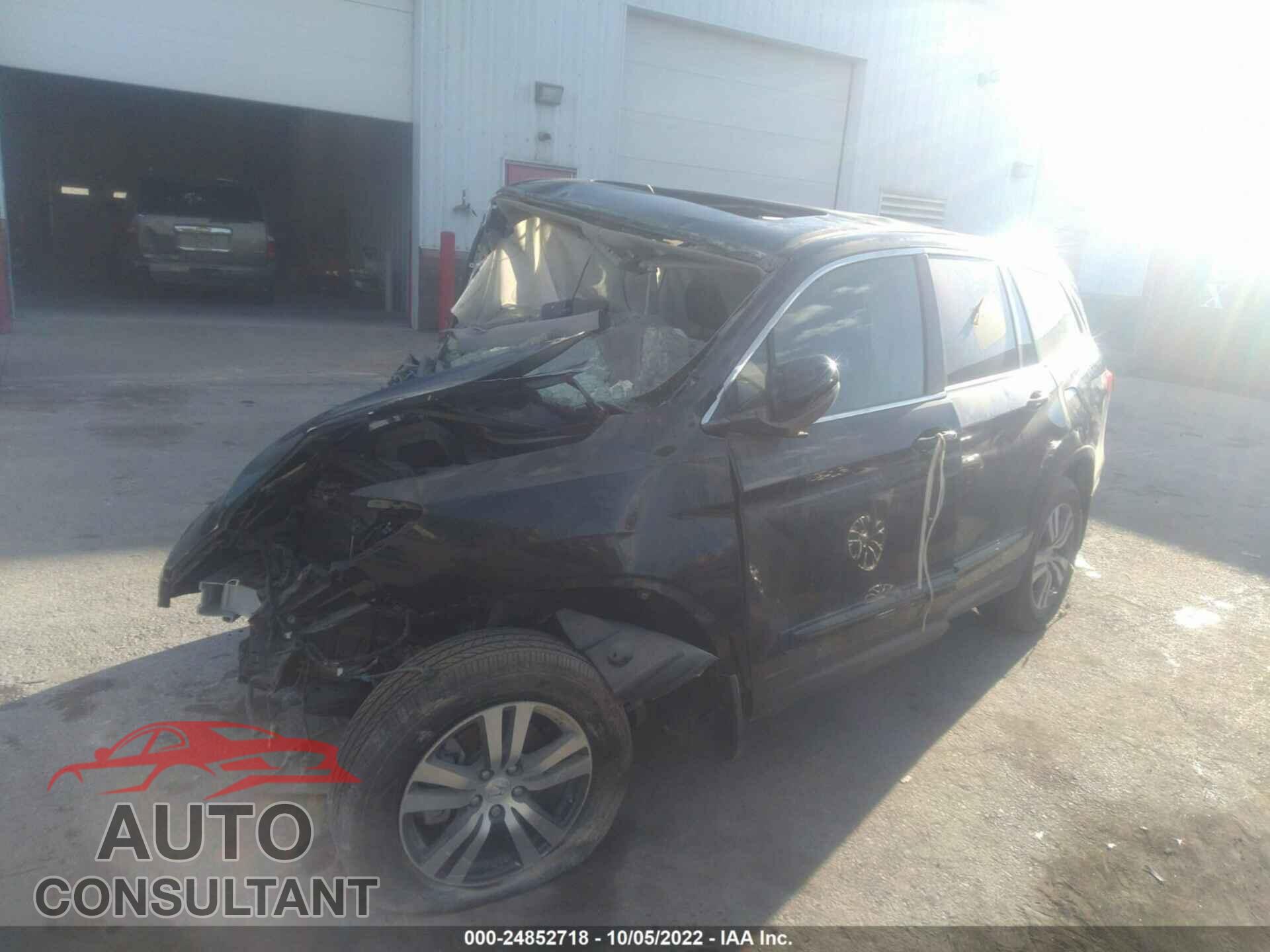 HONDA PILOT 2017 - 5FNYF6H52HB032840