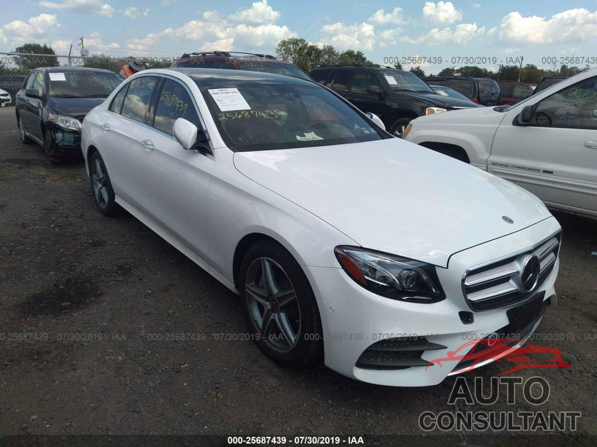 MERCEDES-BENZ E 2018 - WDDZF4KB3JA395255